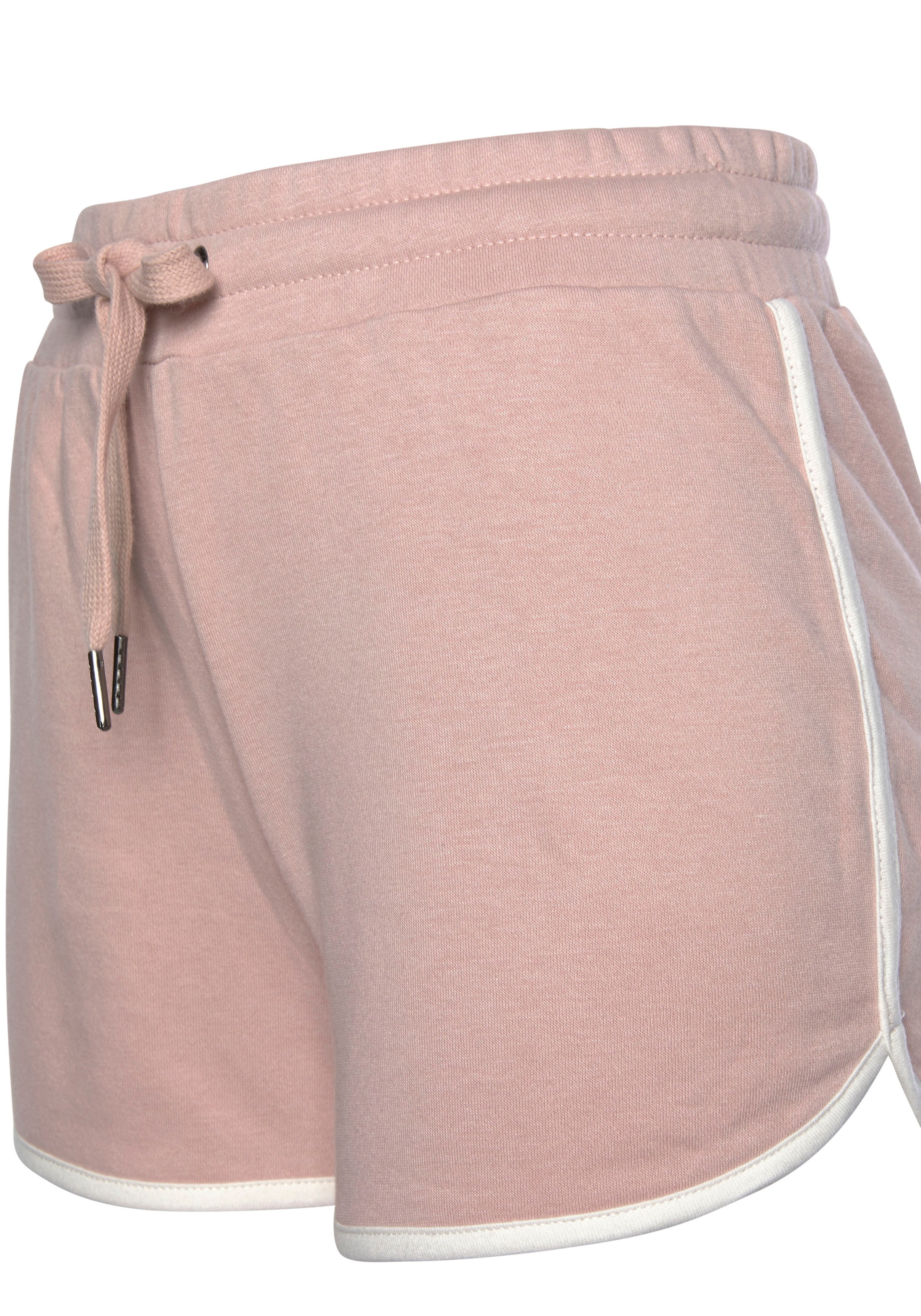 LASCANA Relaxshorts, mit Kontrastpaspeln, Loungeanzug
