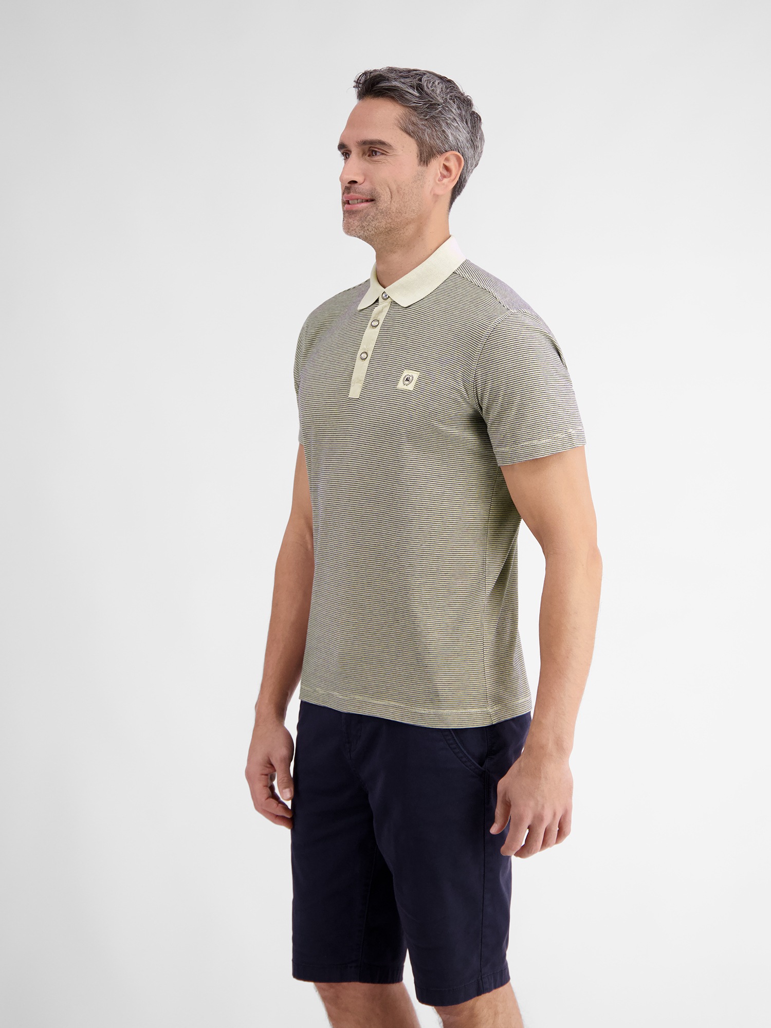 Thumbnail - LERROS Poloshirt "LERROS Gestreiftes Poloshirt für Herren"