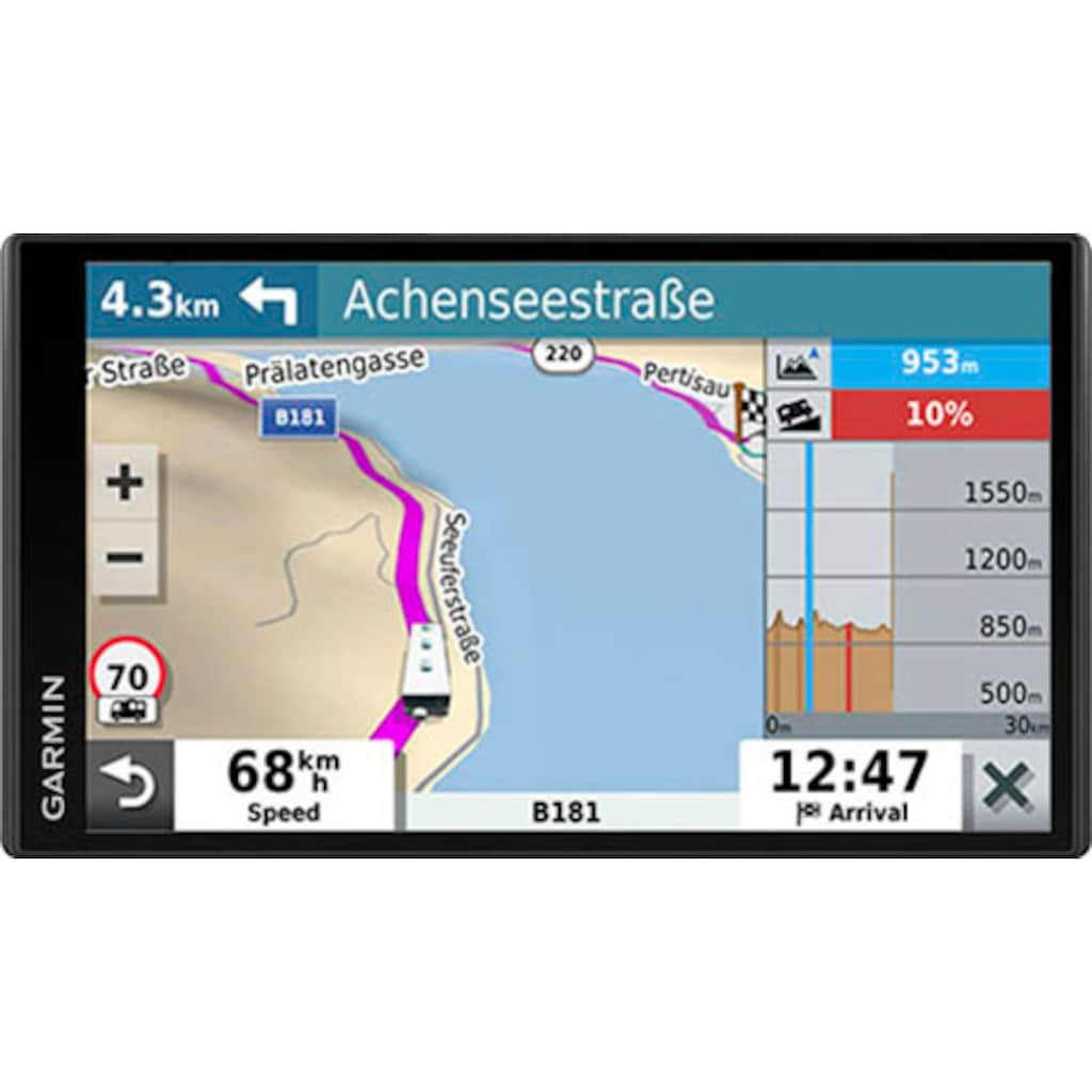 Garmin Navigationsgerät »Camper 780 LMT-D EU Camper-«, (inklusive lebenslanger Kartenupdates)