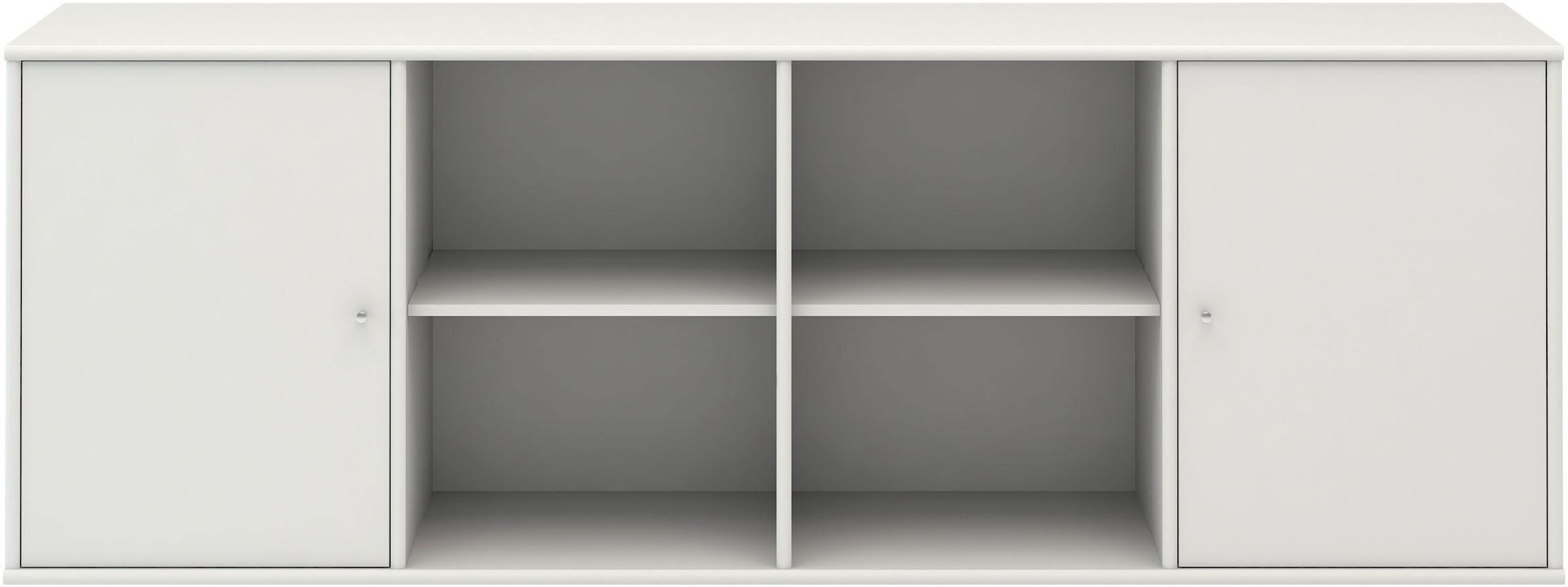 Hammel Furniture Sideboard »Mistral, Hochwertig Schrank, hängend/stehend montierbar«, mit zwei Türen, B: 177 cm, anpassungsbar Designmöbel