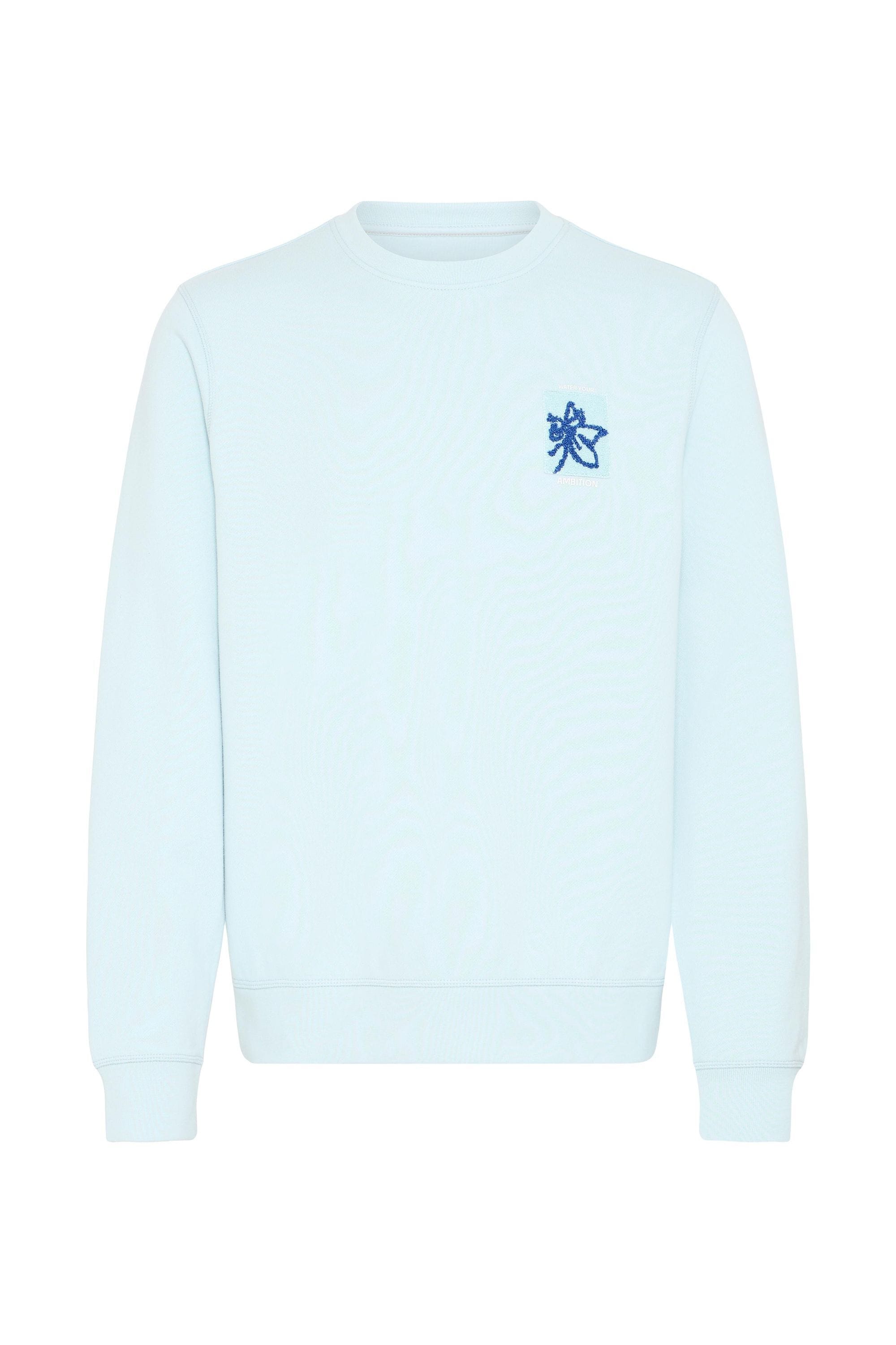 Blend Rundhalspullover »BHFelica« Klassisches Sweatshirt mit Stickerei