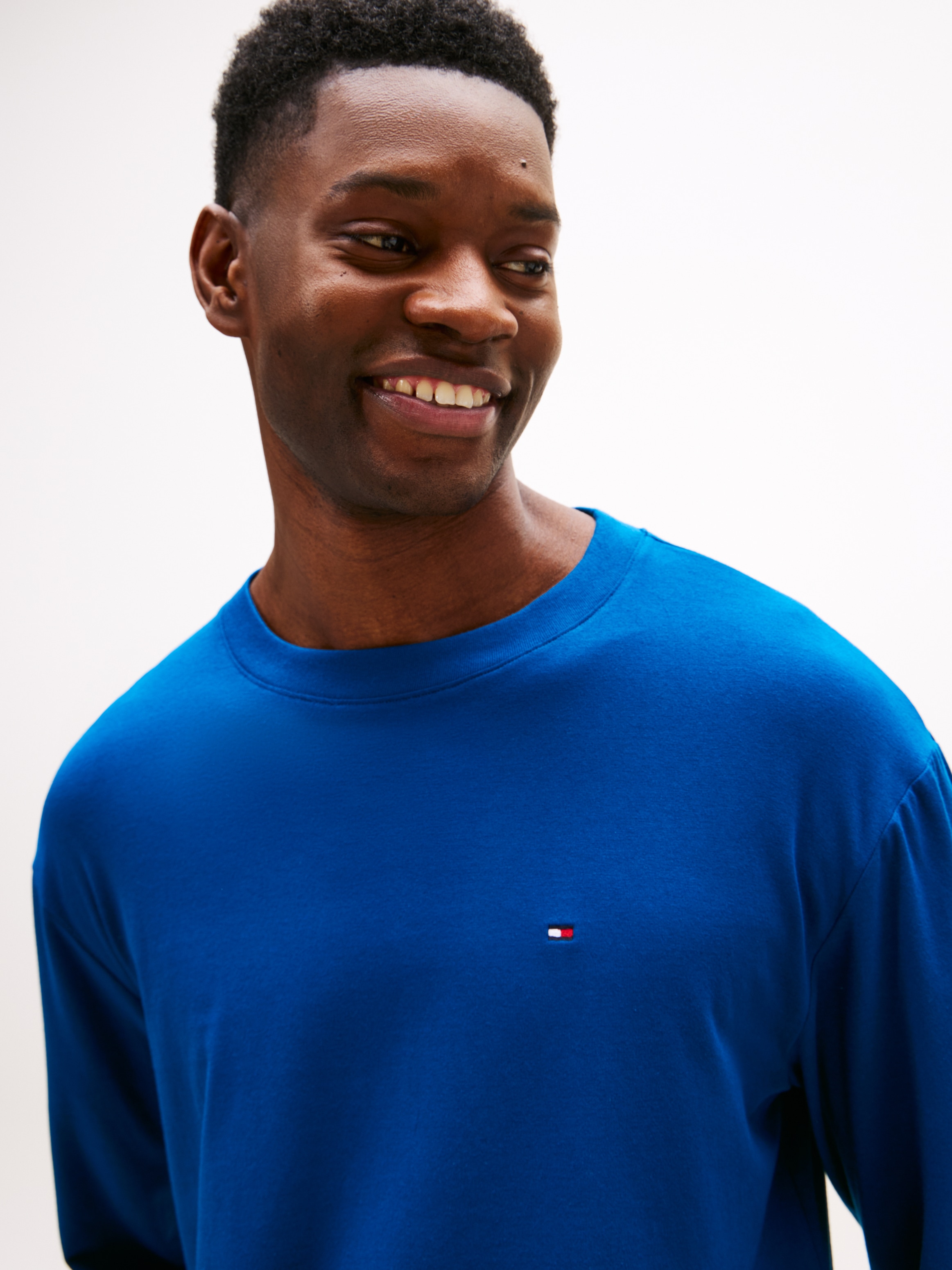 Tommy Hilfiger Underwear Schlafanzug »JERSEY PJAMA SET PRINT« 2 tlg. mit elastischem Bund, Rundhals, normale Passform