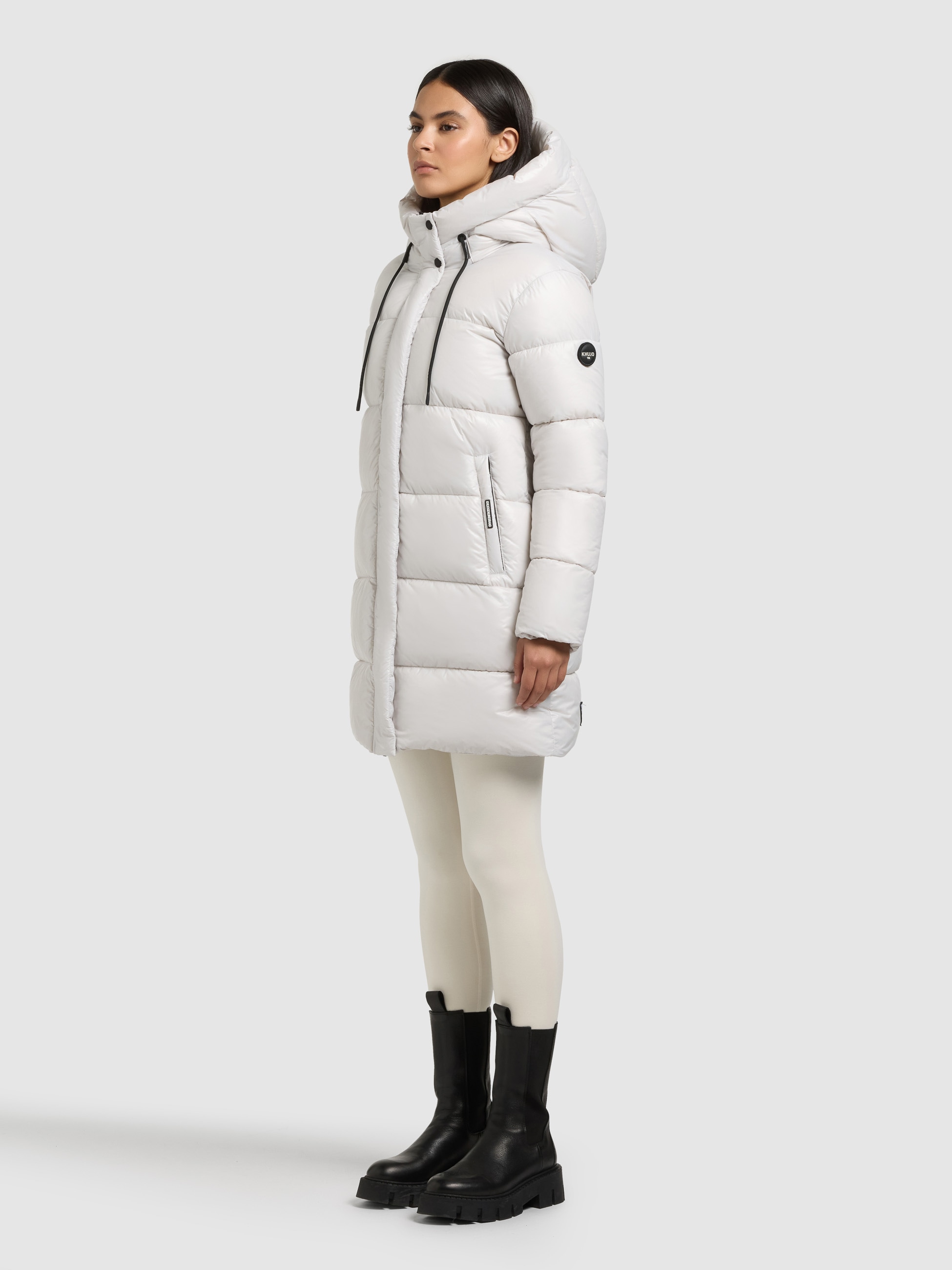 khujo Steppjacke »JANOU« mit Kapuze