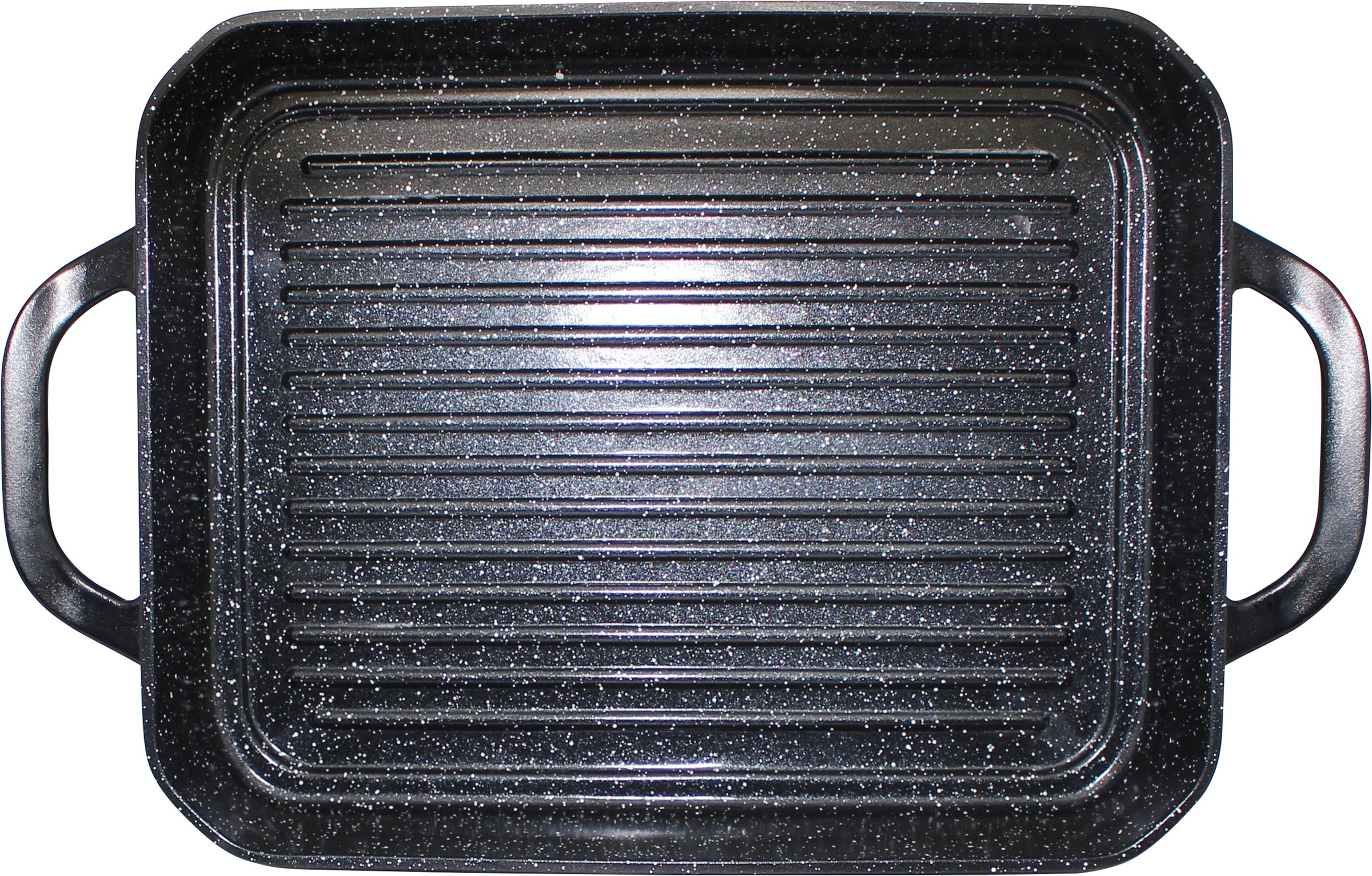 Elo Basic Auflaufform »Belugo Rechteckbräter« Aluguss 2 Stk. tlg. mit BBQ-Rillen