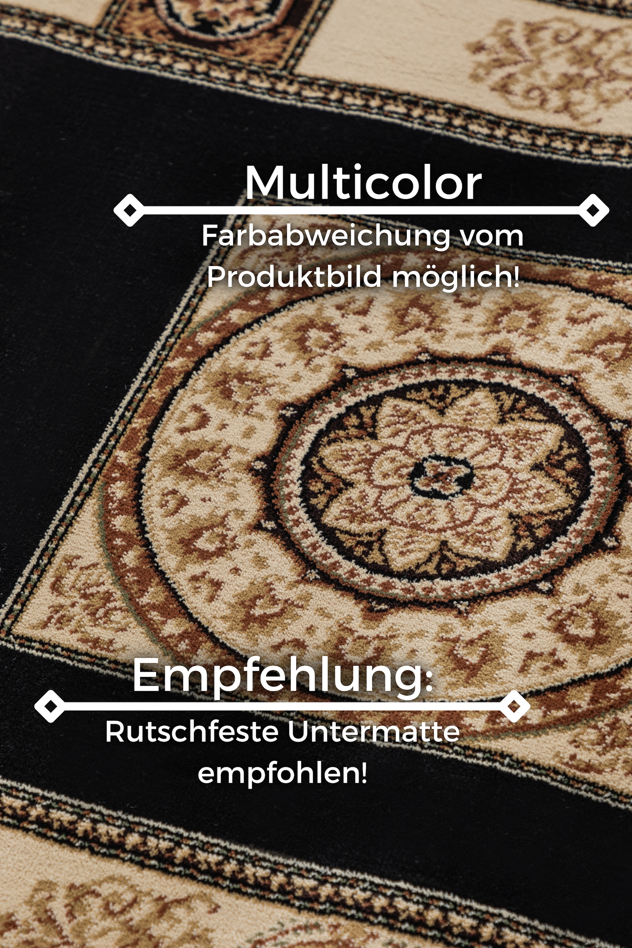 NOURISTAN Läufer »Shindand«, rechteckig, 8 mm Höhe, Orient Optik, strapazierfähig, pflegeleicht, robust