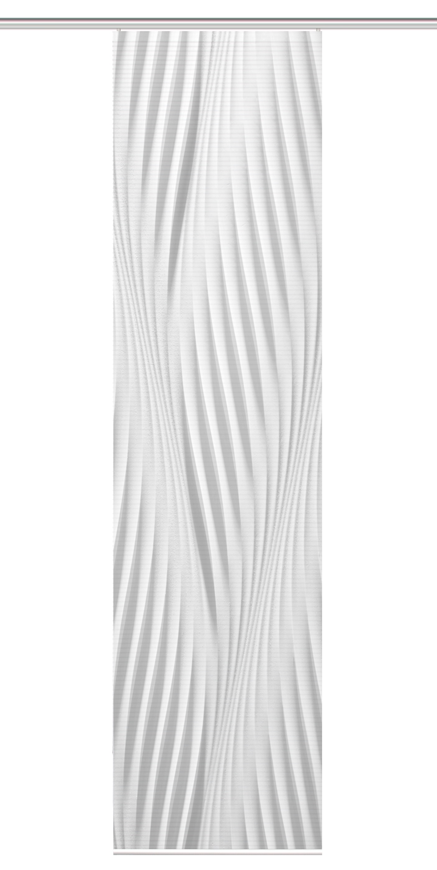 Thumbnail - HOME in green Schiebegardine "RIWELO" Paneelwagen 1 Stk. tlg. DIGITALBEDRUCKT, BAMBUSOPTIK RECYCELT