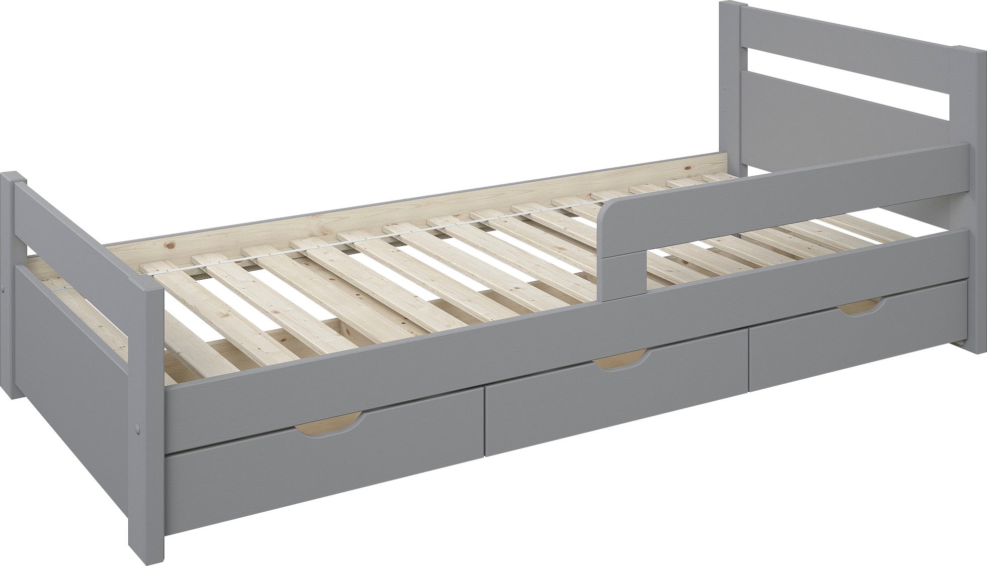 OTTO home Kinderbett ""TIMMO ", inklusive 3 Schubkästen" bodentief, mit Rau günstig online kaufen