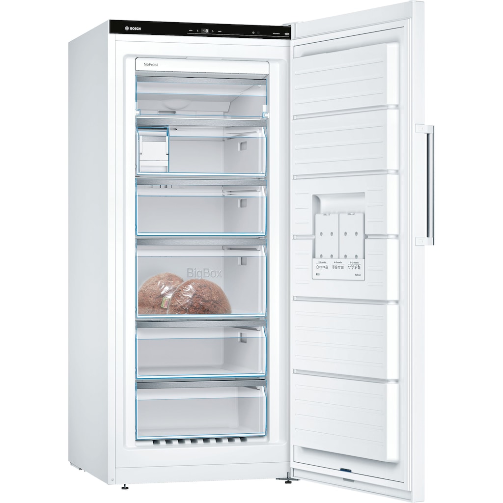 BOSCH Gefrierschrank »GSN51AWCV«, 161 cm hoch, 70 cm breit