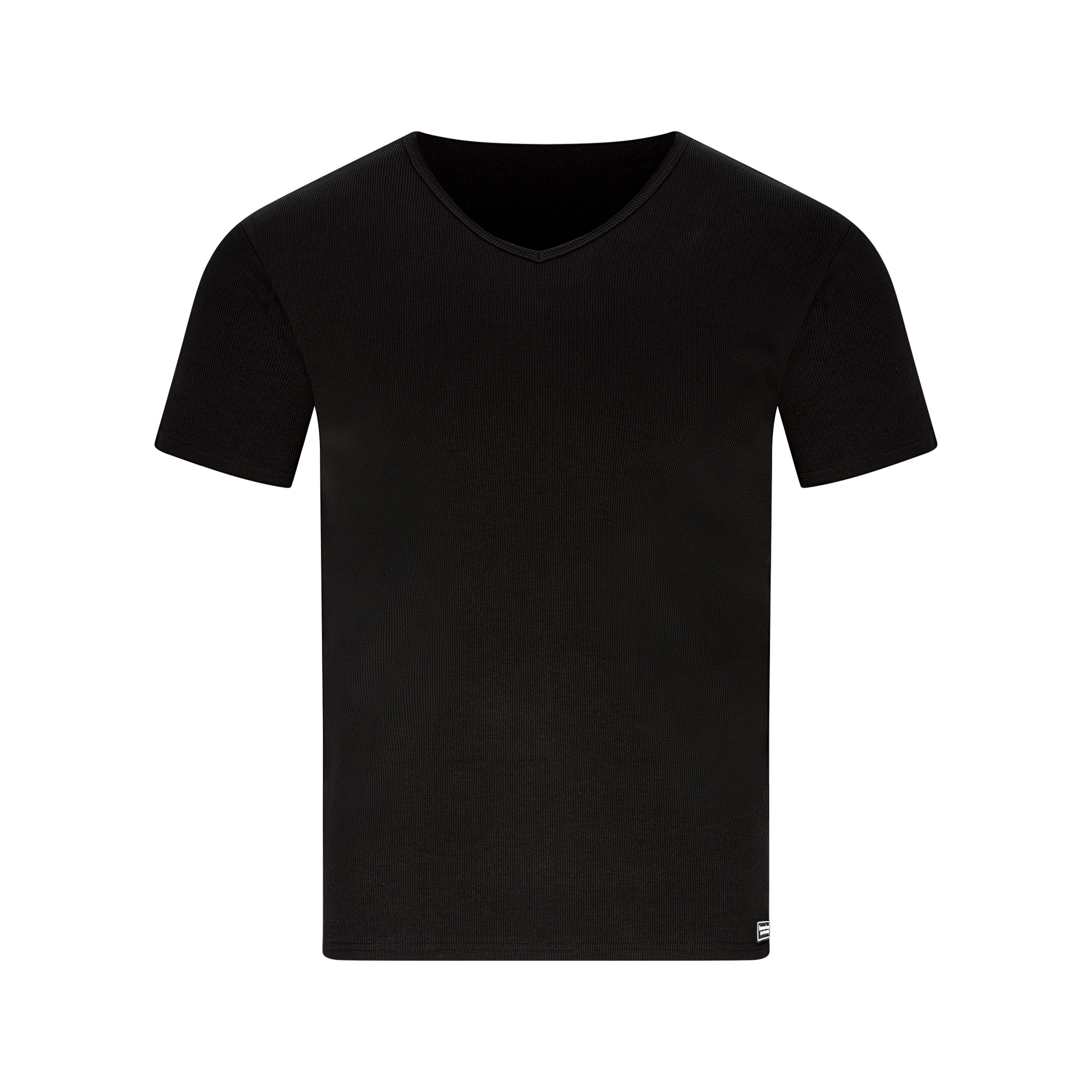Bruno Banani V-Shirt "FINE RIB" Feinripp, Kurzarm günstig online kaufen