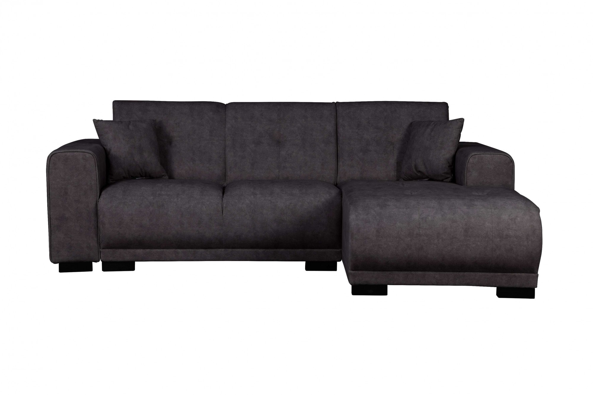 Home affaire Ecksofa "Langeland L-Form" incl. 2 Zierkissen, Recamiere wahlweise links oder rechts