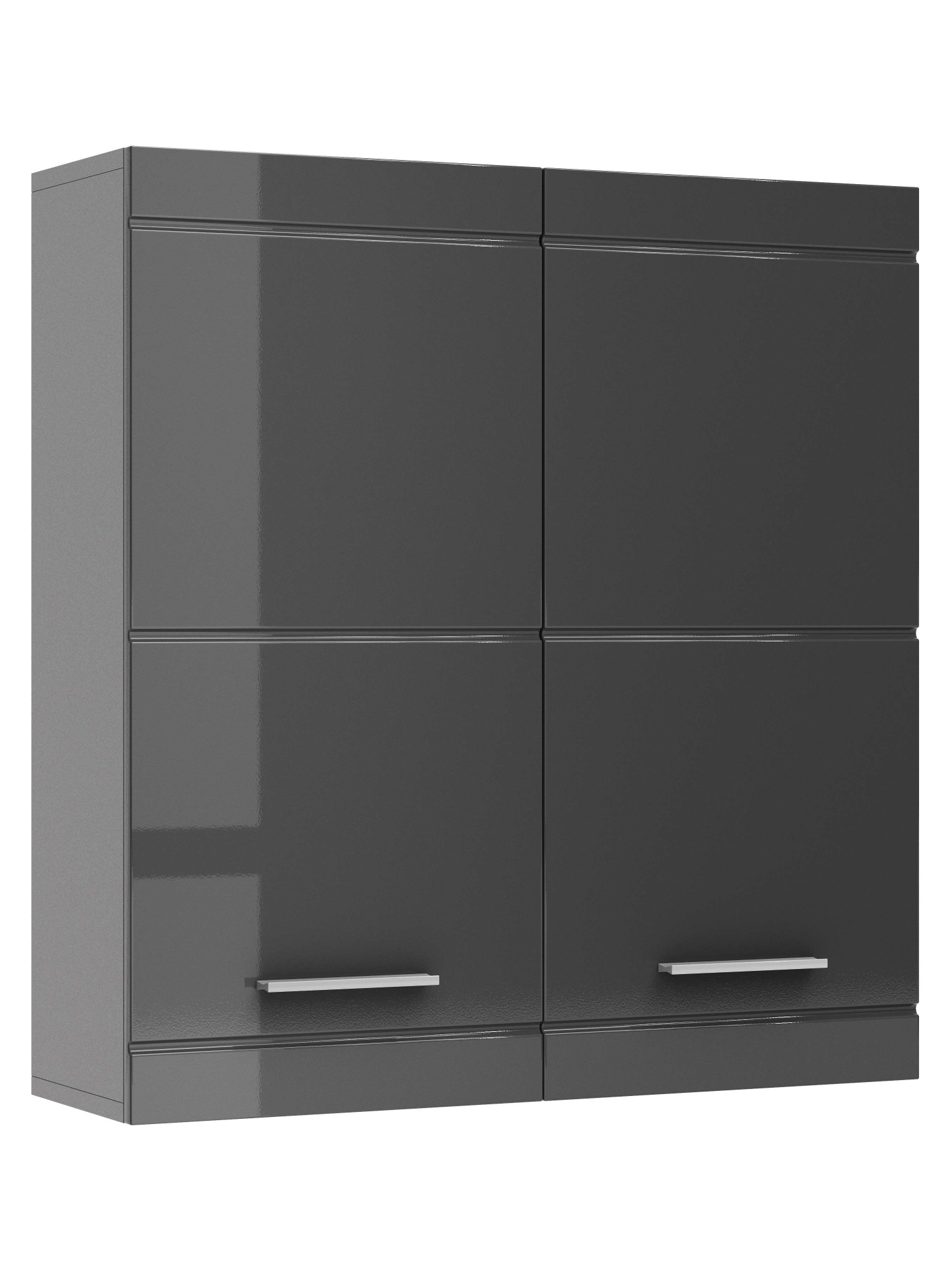 OTTO home Hängeschrank »Föhr, Badschrank, Badezimmerschrank, Badmöbel« Breite 72,8 cm, 2 Türen, minimalistisch, zeitlos, hochglänzend
