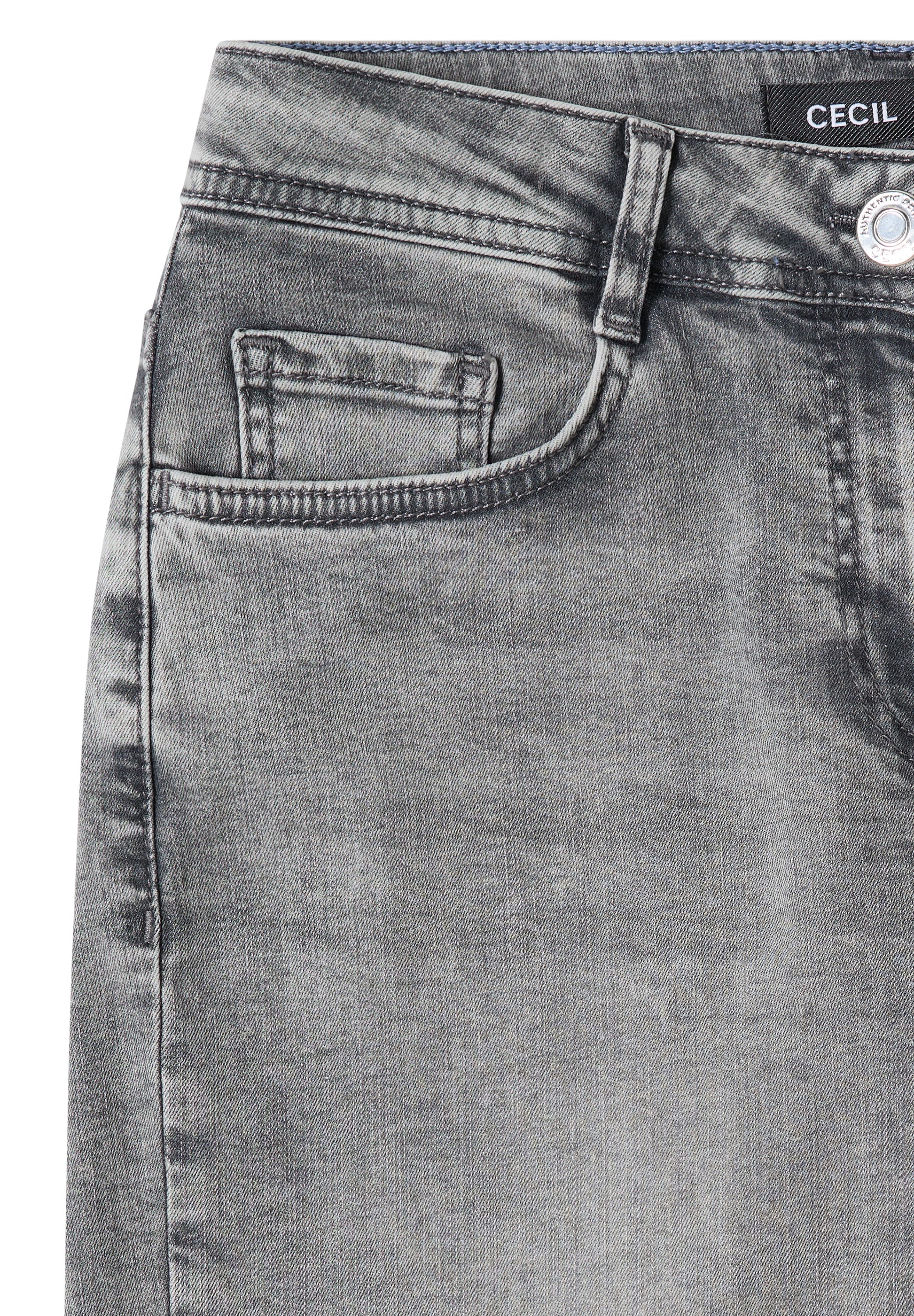 Cecil Loose-fit-Jeans in 3/4-Länge
