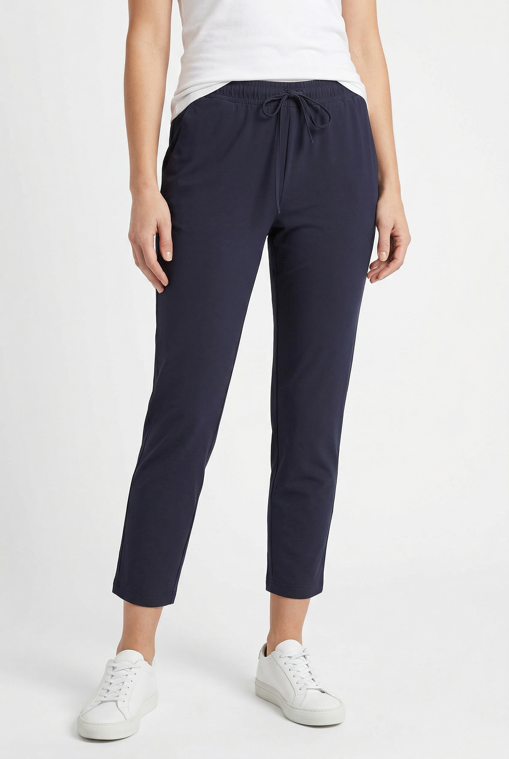 KjBRAND 7/8-Hose "Susie XS" in großen Größen, mit Bindeband