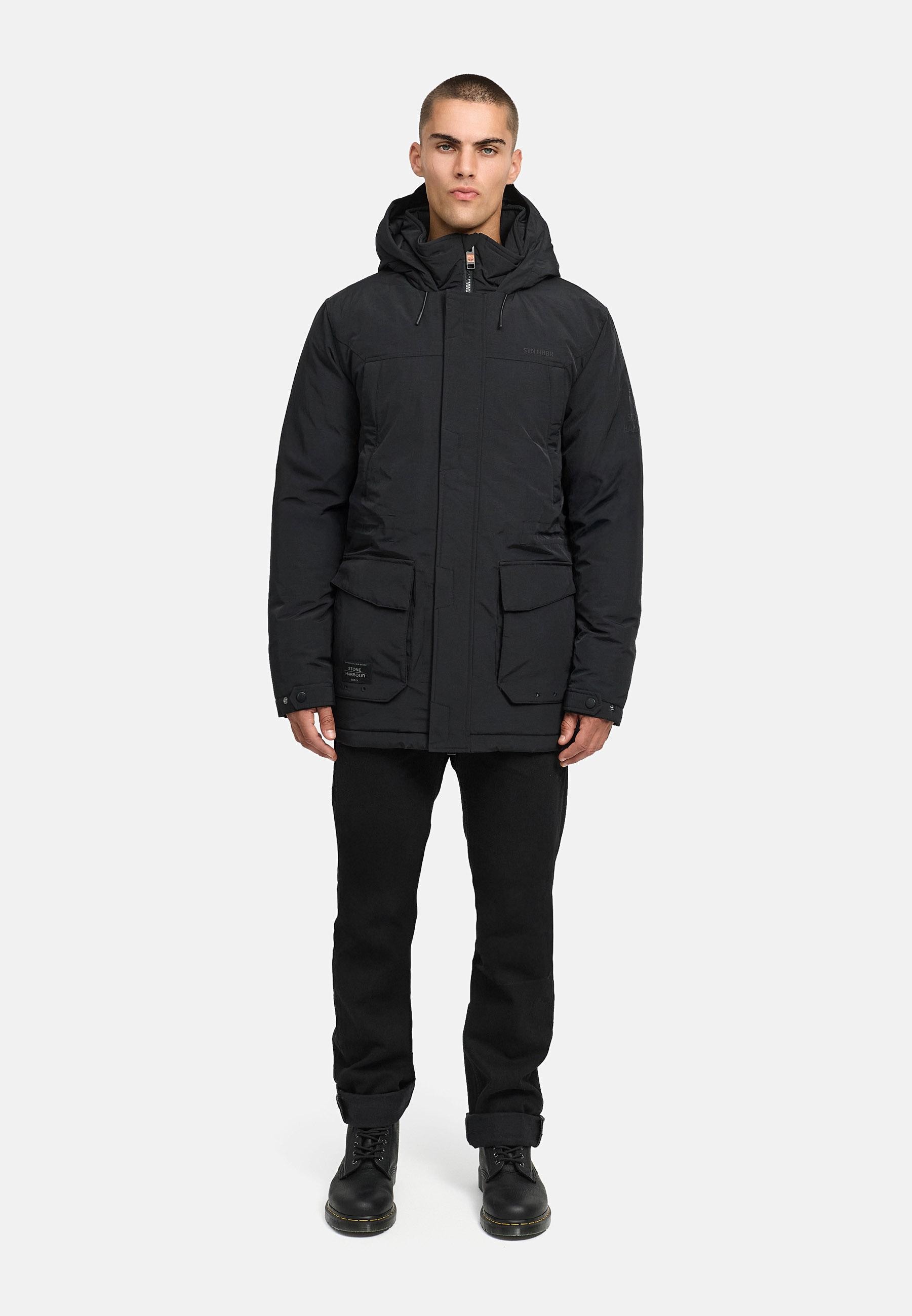 Stone Harbour Winterjacke »Wadiim XX« mit Kapuze Warm gefütterte Outdoorjacke mit Kapuze