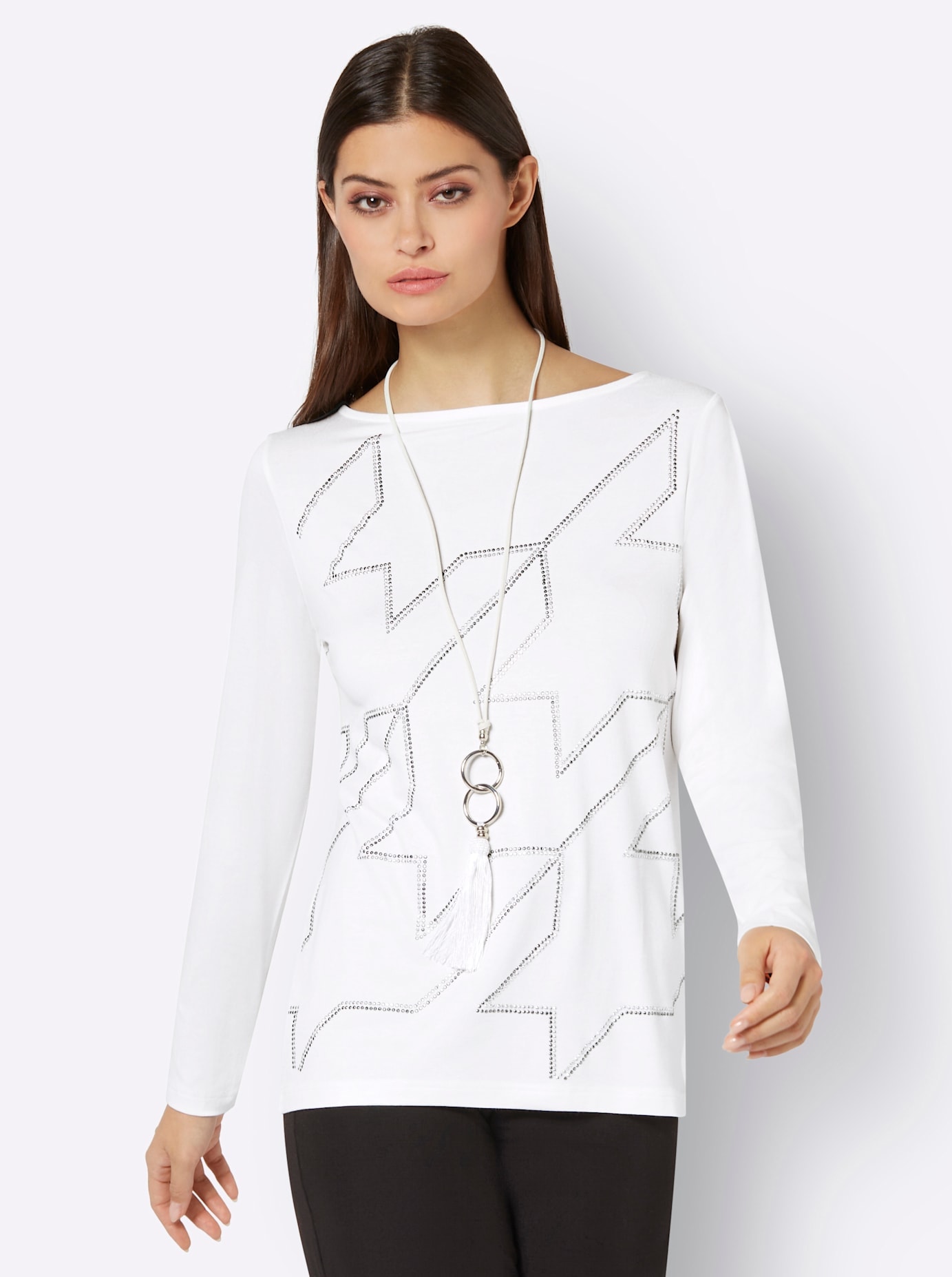 creation L Langarmshirt »Shirt«, (1 tlg.)