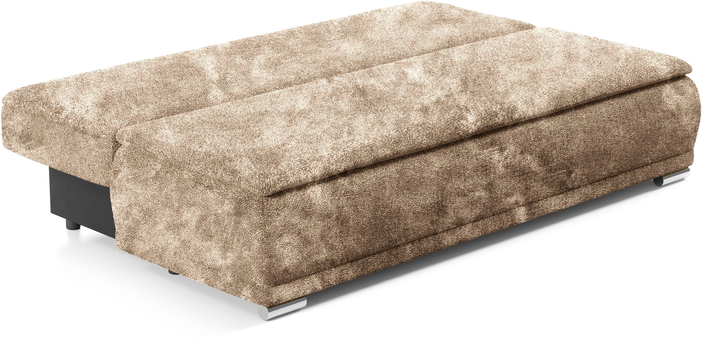 WERK2 Schlafsofa »Biggi, komfortabel und elegant, Breite 206cm,«, 2-Sitzer Sofa & Schlafcouch mit Bettkasten