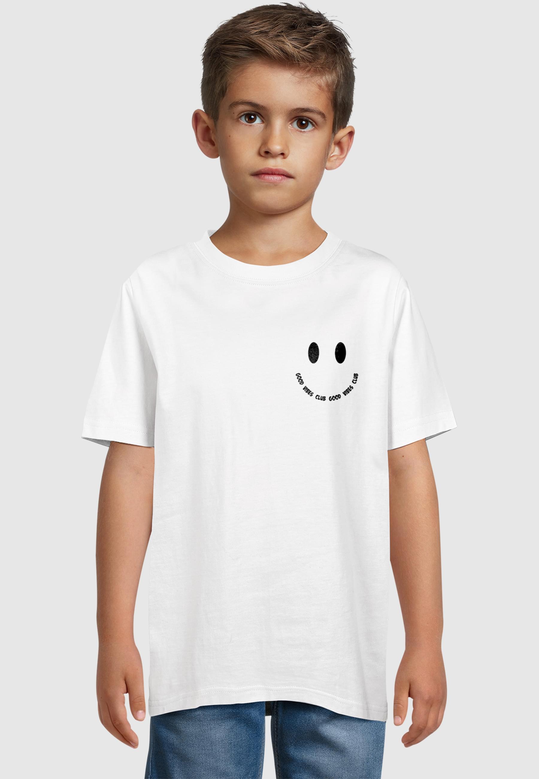 Thumbnail - Merchcode T-Shirt "Merchcode Kids Good Vibes Club - Basic T-Shirt" 1 Stk. tlg.