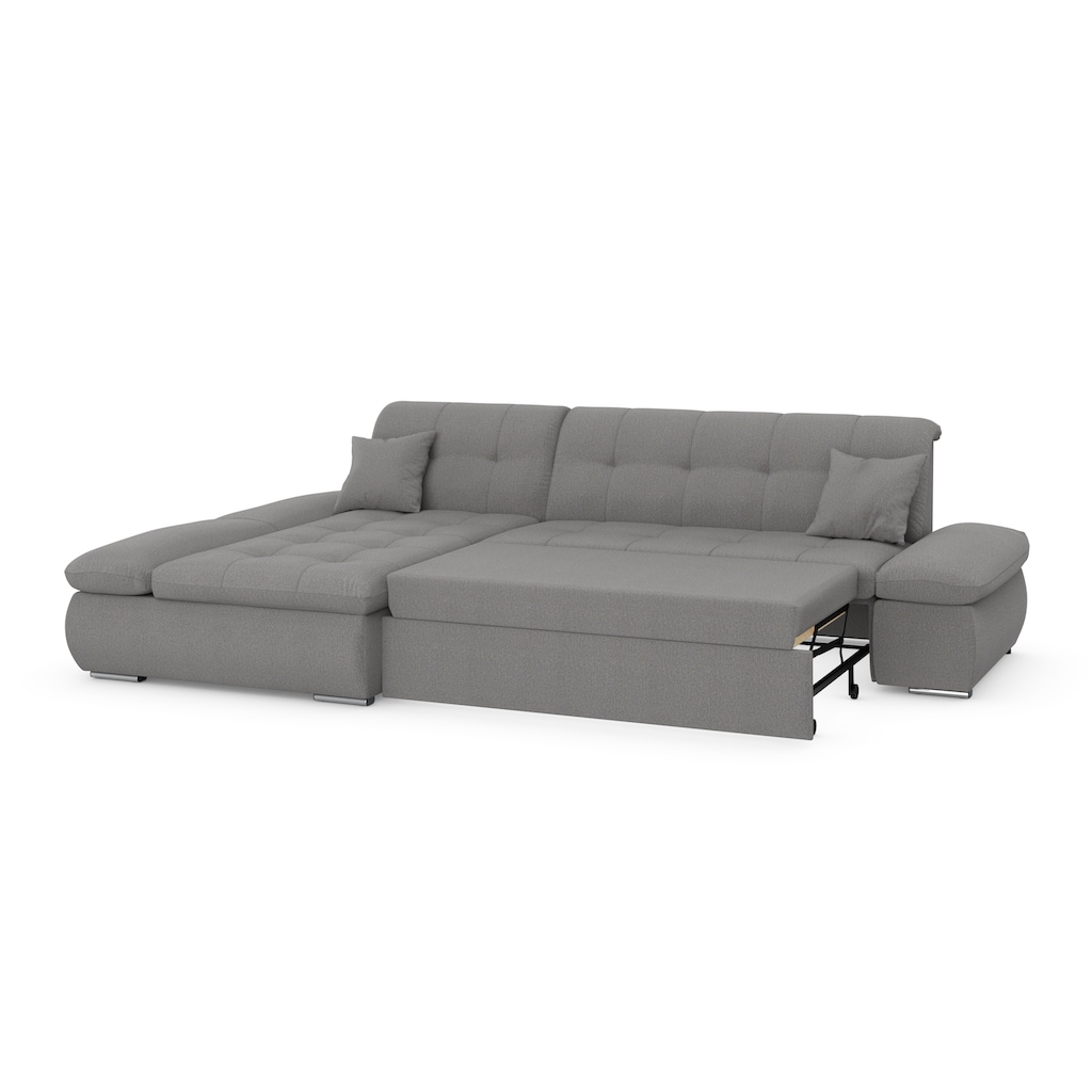 DOMO collection Ecksofa »Moric Schlafsofa B/T/H 300/172/80 cm, auch in Cord, L-Form«