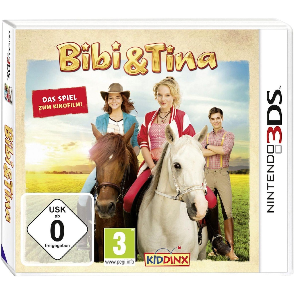 Kiddinx Spielesoftware »Bibi & Tina: Das Spiel zum Kinofilm«, Nintendo 3DS