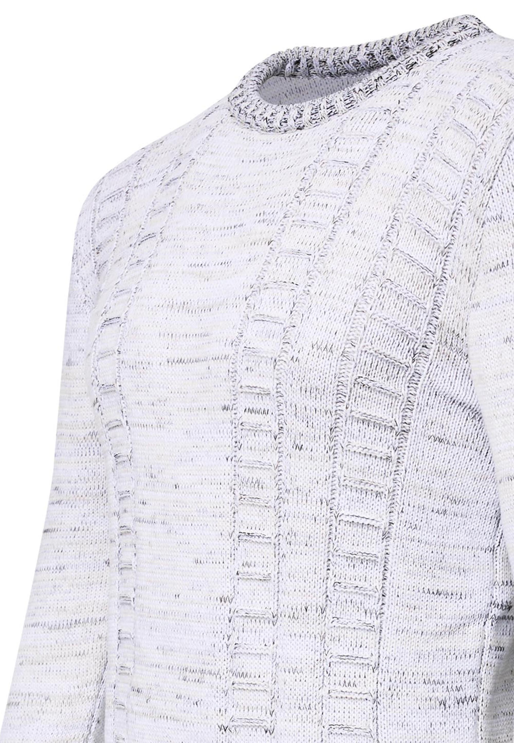 Rusty Neal Strickpullover, mit meliertem Design