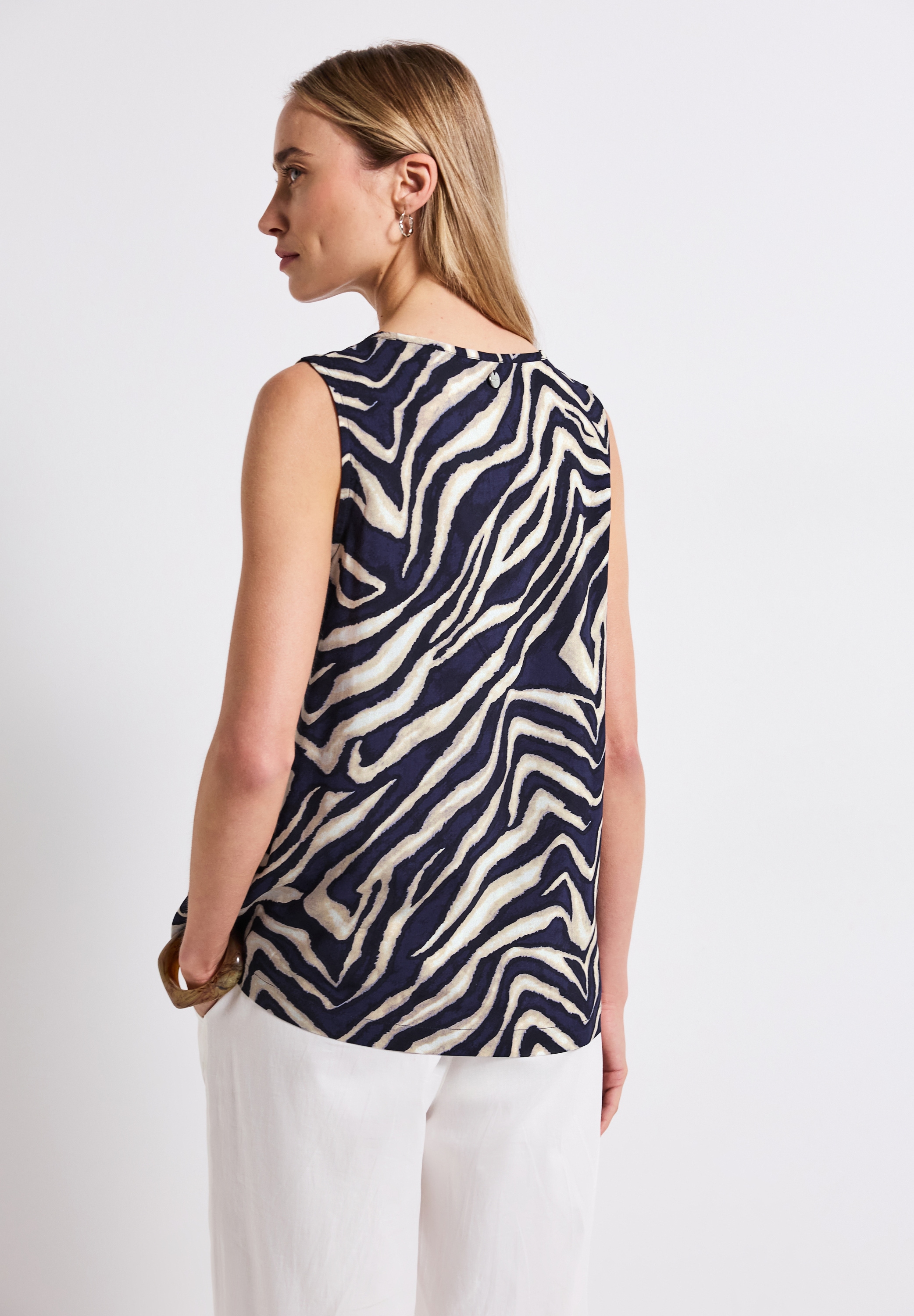 STREET ONE Blusentop, aus softer Viskose