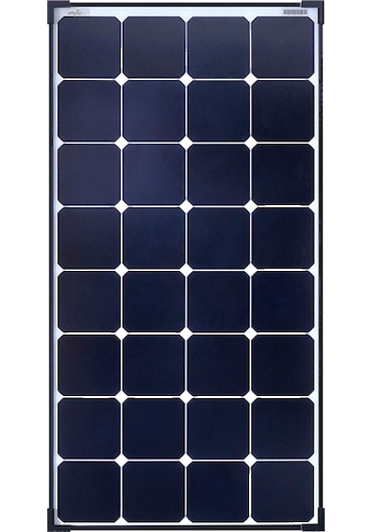 Solarmodul »SPR-100 120W 12V High-End Solarpanel«, extrem wiederstandsfähiges ESG-Glas