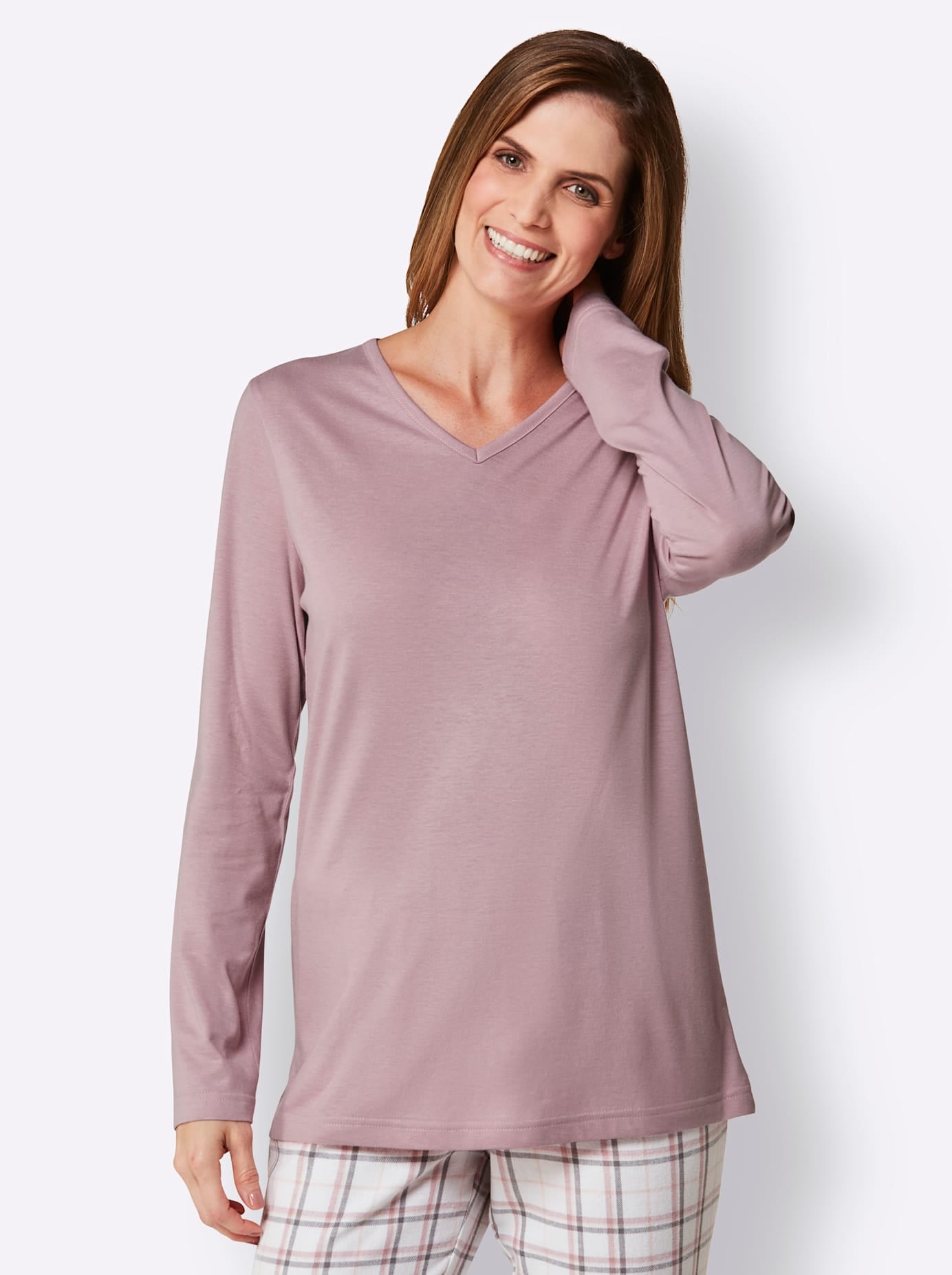 wäschepur Pyjamaoberteil »Schlafanzug-Shirt«, (1 tlg.)