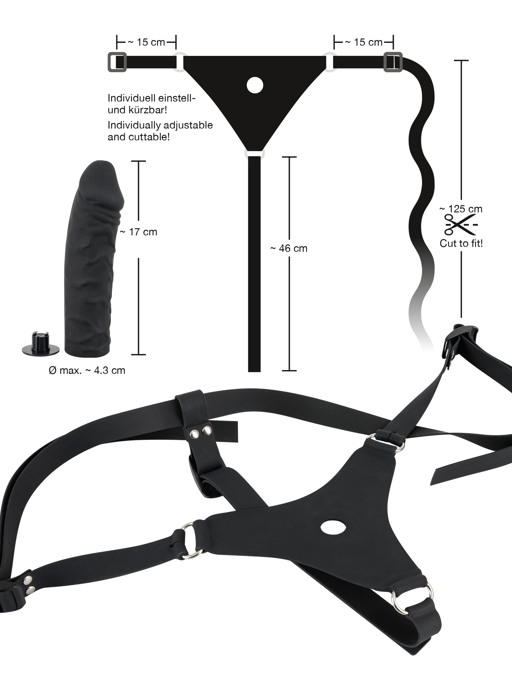 You2Toys Dildo »Strap-On Silicone Strap-On«