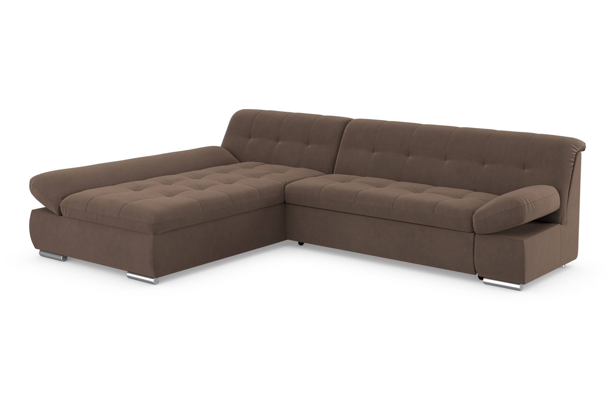 Thumbnail - DOMO collection Ecksofa "Mona L-Form" wahlweise mit Bettfunktion