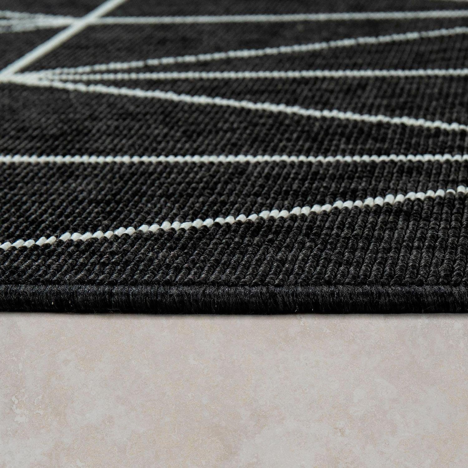 modernes auf Home Paco Teppich BAUR und geeignet rechteckig, Muster, Outdoor Flachgewebe, gemetrisches In- | 224«, »Brugge Rechnung