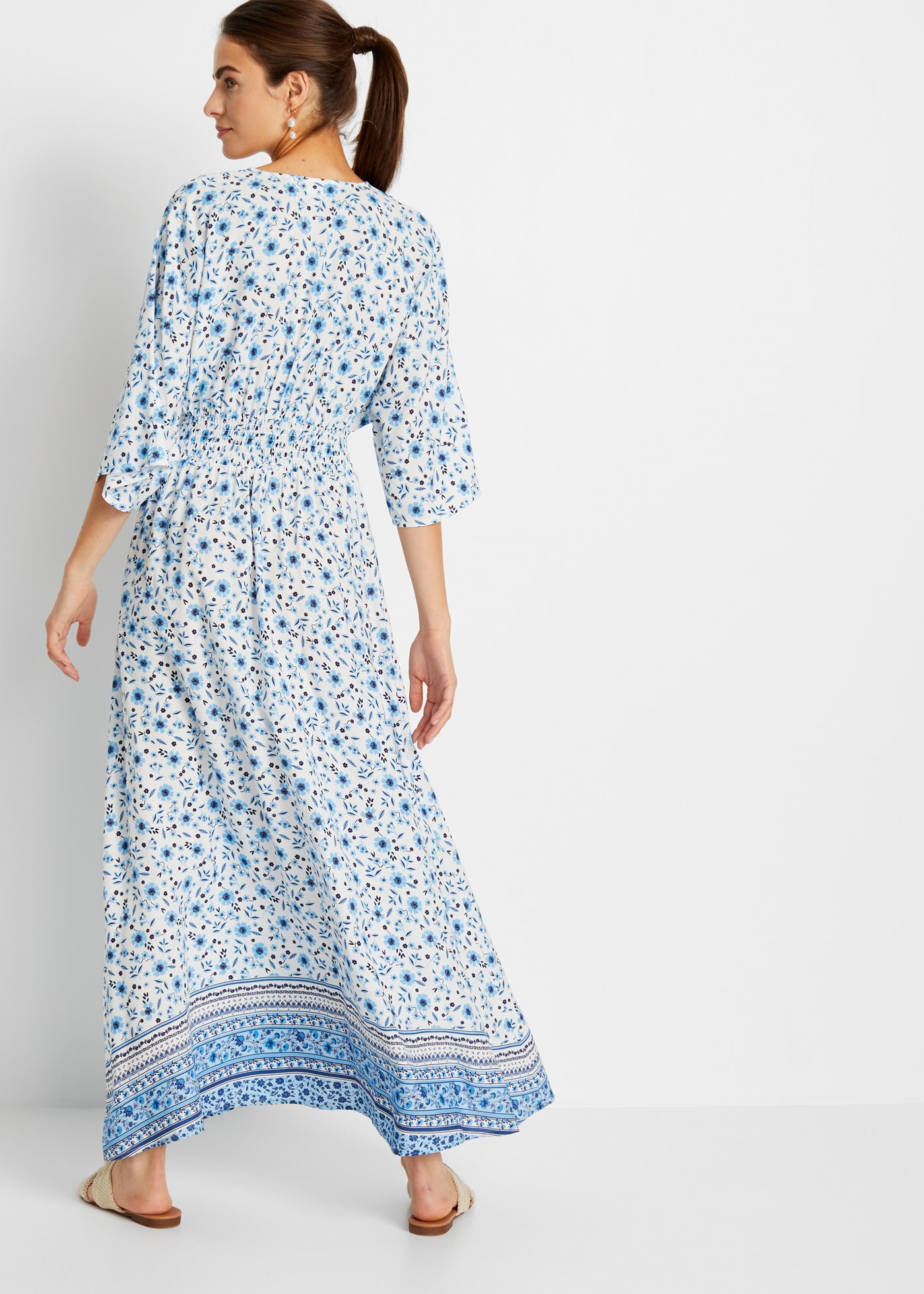 bonprix Maxikleid "Maxikleid aus reiner Viskose" Maxikleid aus reiner Visko günstig online kaufen