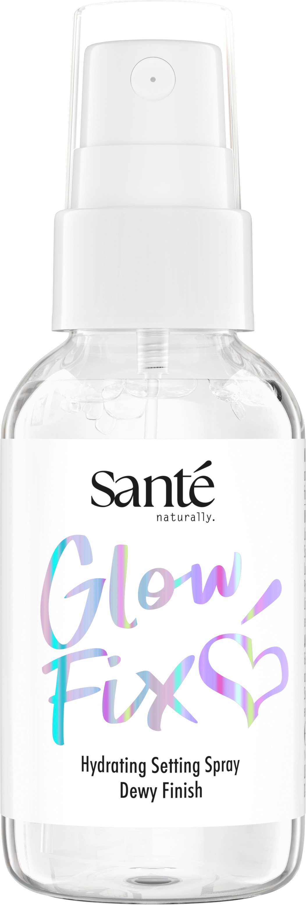 SANTE Gesichtsspray "Glow Fix Spray" für das Gesicht, zum Aufsprühen
