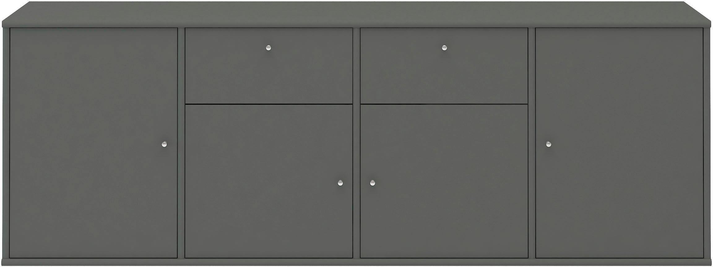 Hammel Furniture Sideboard »Mistral, Hochwertig Schrank, hängend/stehend montierbar«, mit Türen und Schubladen, B: 177 cm, anpassungsbar Designmöbel