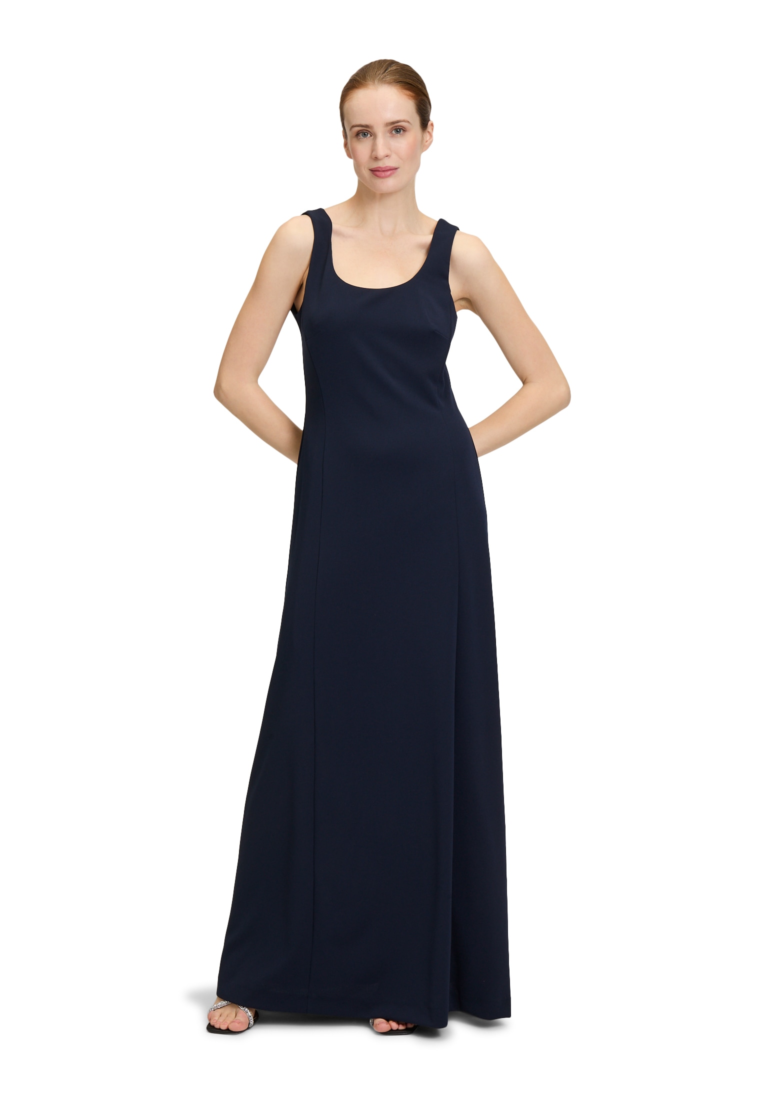 Vera Mont Abendkleid »Vera Mont Damen Abendkleid mit Raffung«, Materialmix