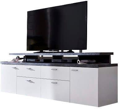 INOSIGN TV-Board "Messina", (1 St.), TV-Lowboard mit Türen, Schubladen & Fä günstig online kaufen