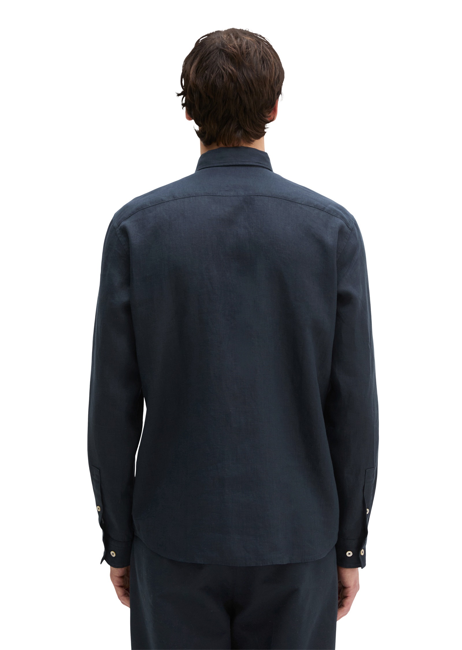 Thumbnail - Marc OPolo Langarmhemd "aus reinem Leinen"