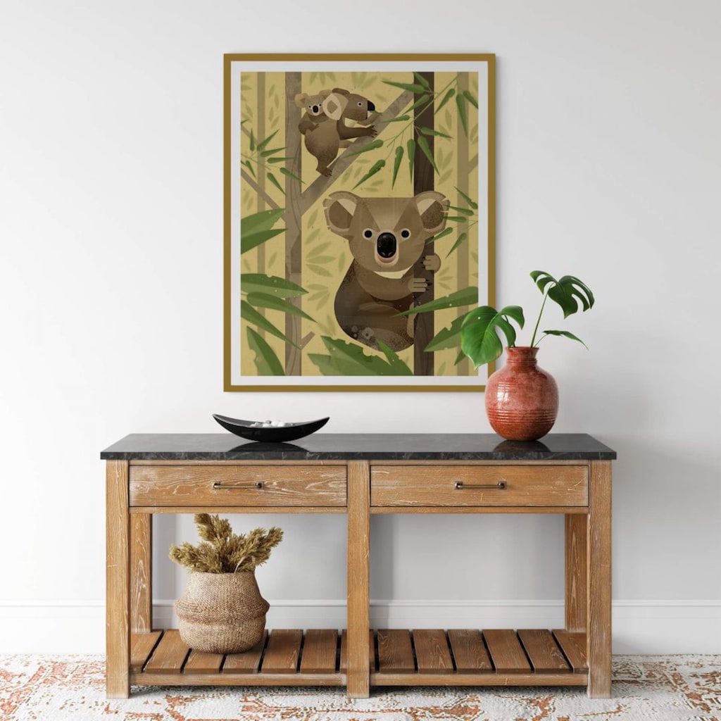 Wall-Art Poster »Koala«, Tiere, (1 St.)