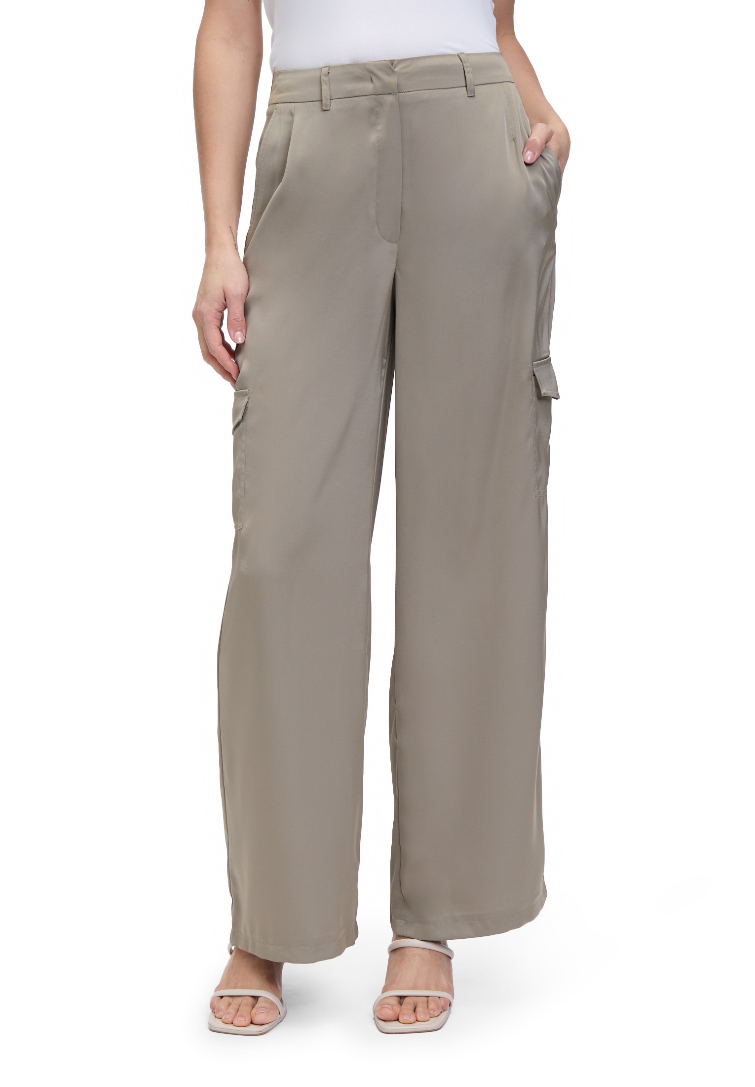 Betty Barclay Stoffhose "Betty Barclay Damen Stoffhose unifarben", Taschen günstig online kaufen