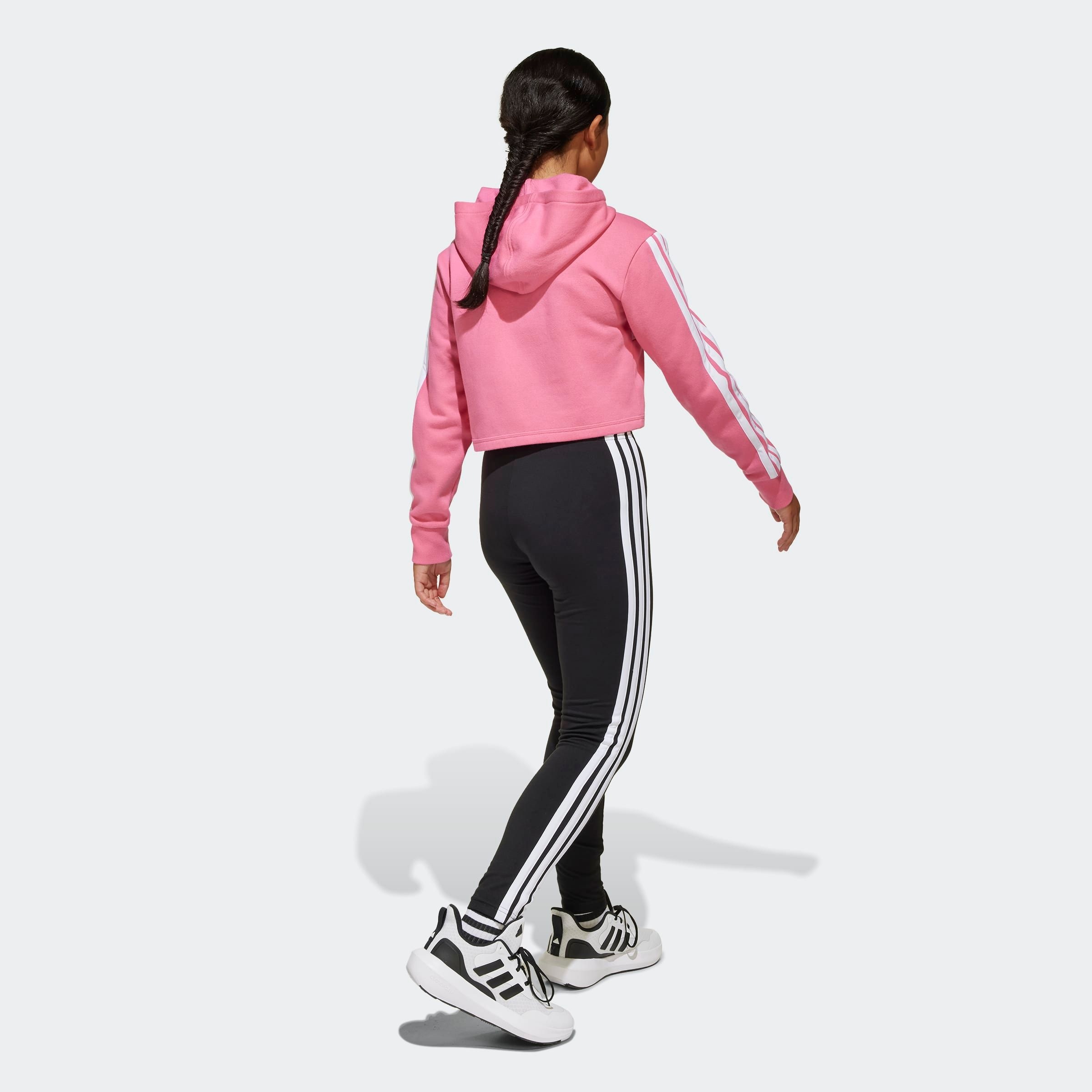 Thumbnail - adidas Sportswear Trainingsanzug "SEASONAL ESSENTIALS TIBERIO 3-STREIFEN KIDS LEGGINGS-SET" 2 Stk.