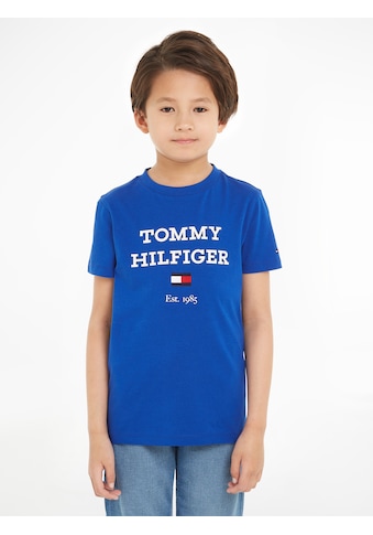 TOMMY HILFIGER Marškinėliai »TH LOGO TEE S/S« su groß...