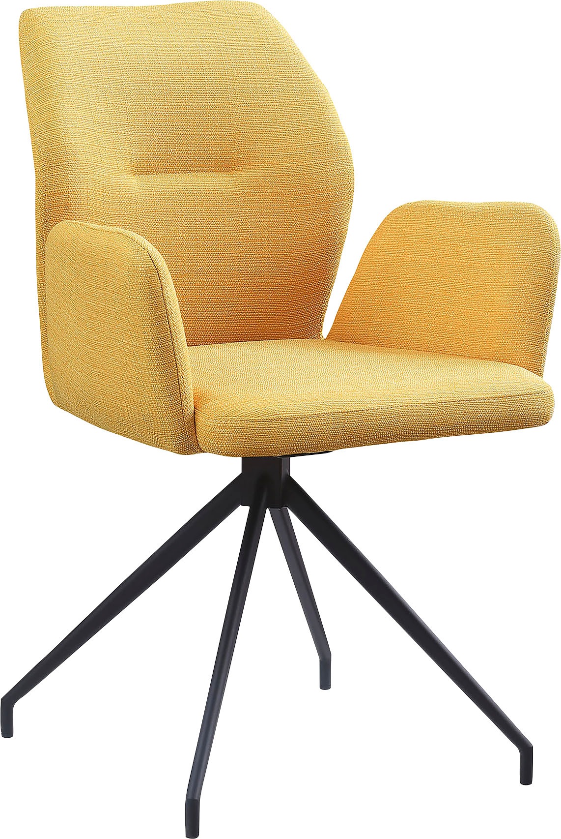 SalesFever Armlehnstuhl, Webstoff strukturiert, mit 180° Drehfunktion | BAUR