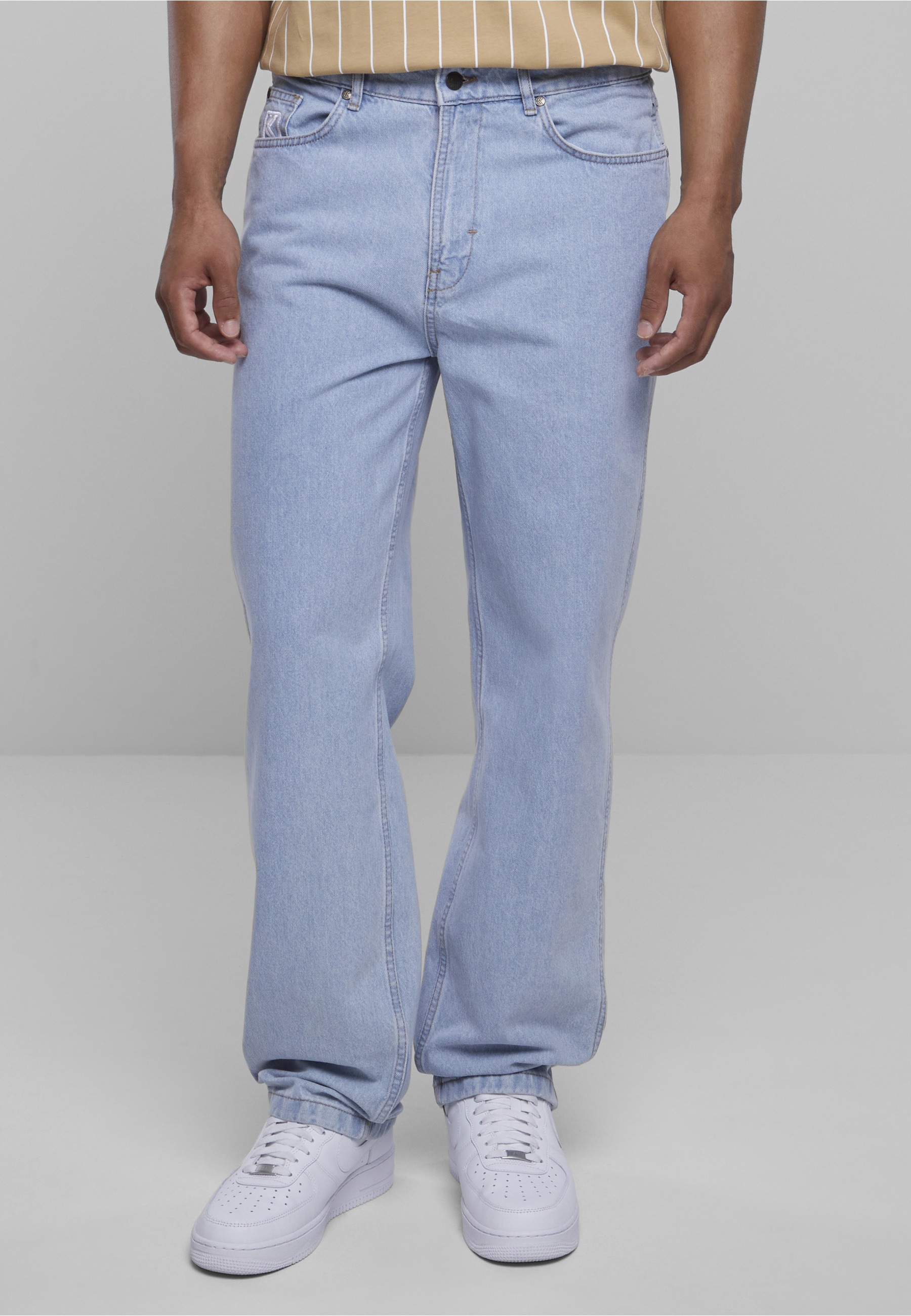 Karl Kani Bequeme Jeans »Karl Kani Herren KK Small Signature Baggy Five Pocket Denim«