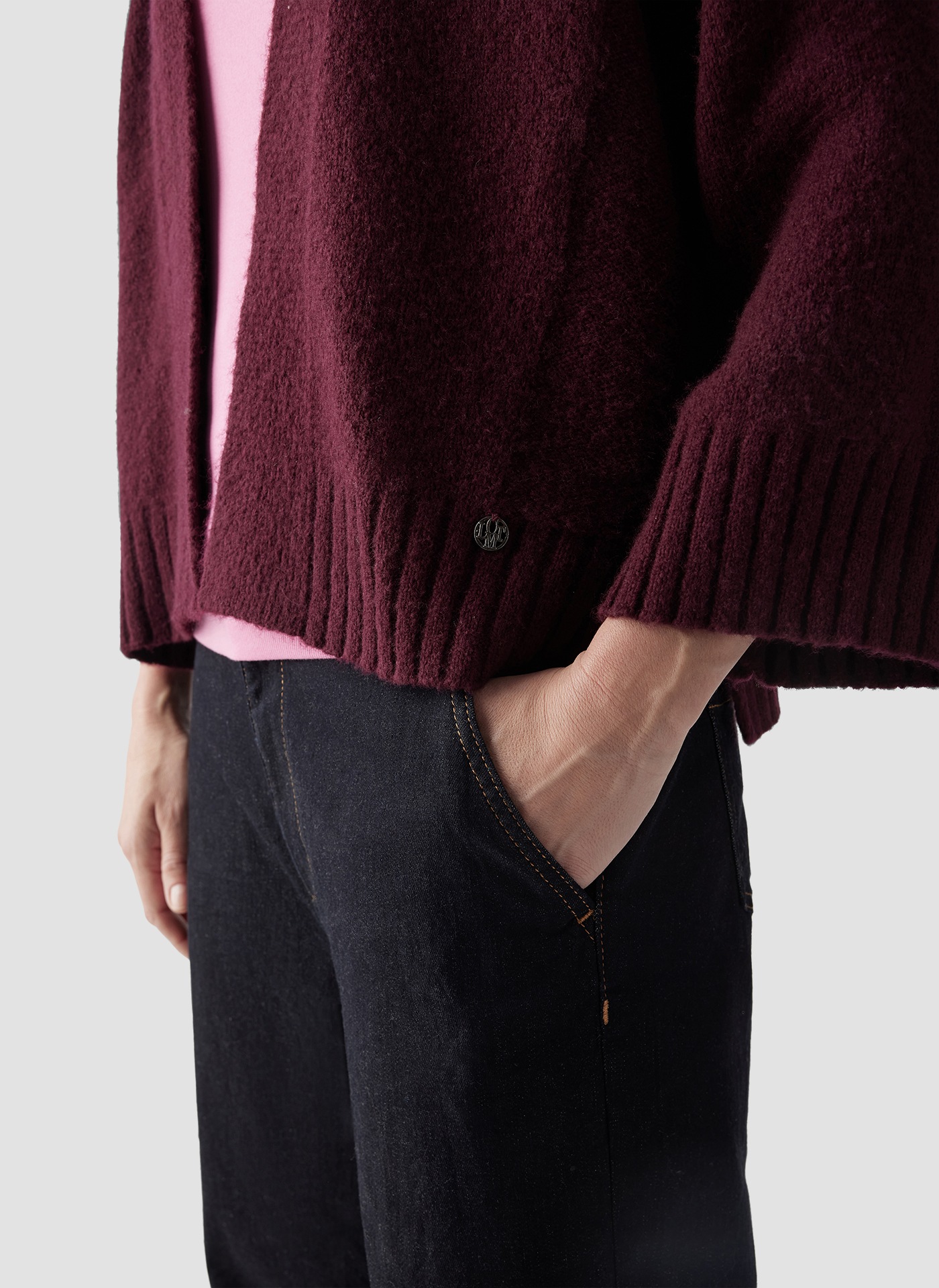 LeComte Strickjacke »LeComte Verschlussloser eleganter Strick-Cardigan«