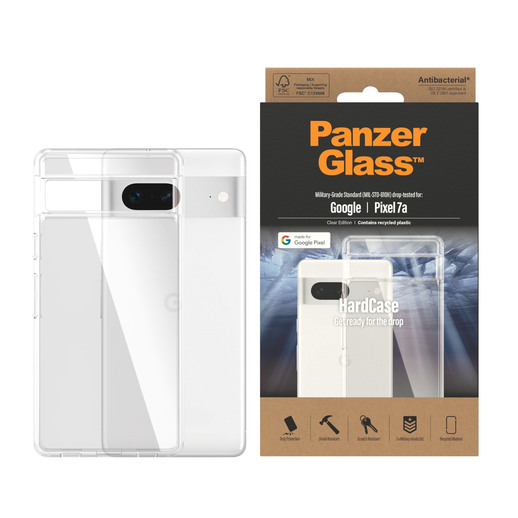 PanzerGlass Backcover »HardCase« Google Pixel 7a d...