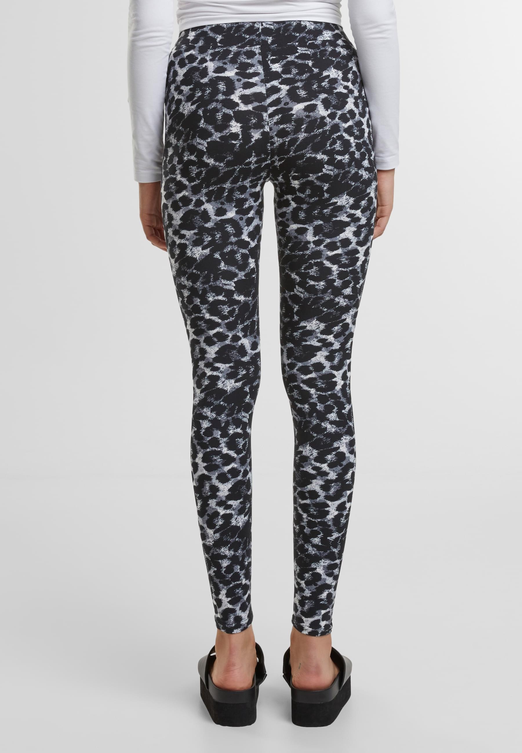 URBAN CLASSICS Leggings »Urban Classics Damen Ladies Soft AOP Leggings«, (1 tlg.)
