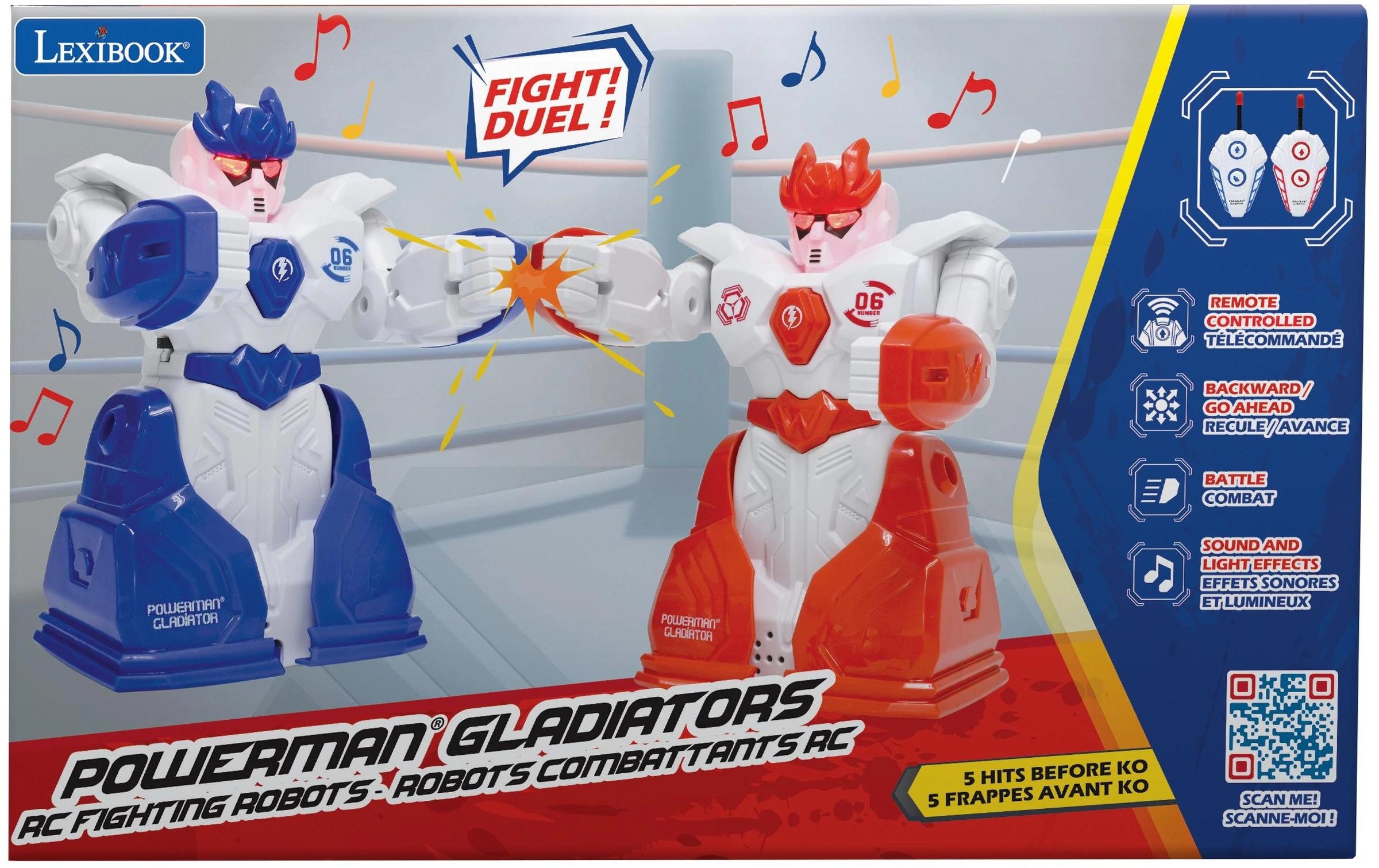 Lexibook® Roboter »Kampfroboter Powerman Gladiators«