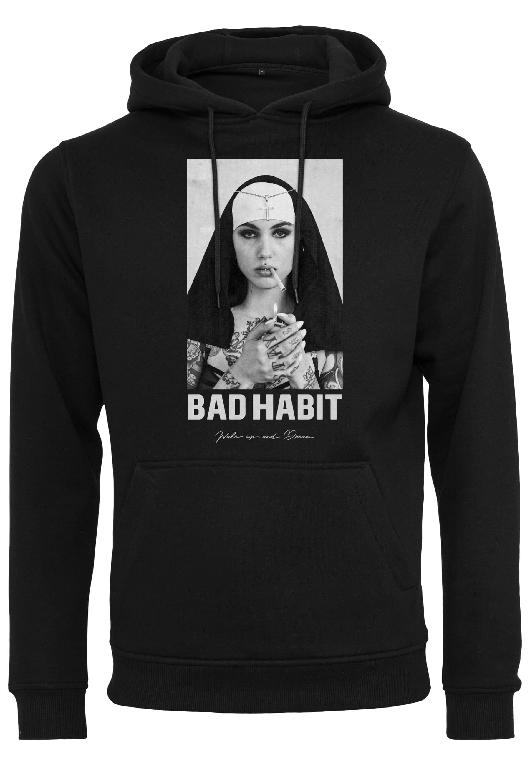 MisterTee Kapuzensweatshirt "MisterTee Herren Bad Habit Hoody" 1 Stk. tlg. günstig online kaufen