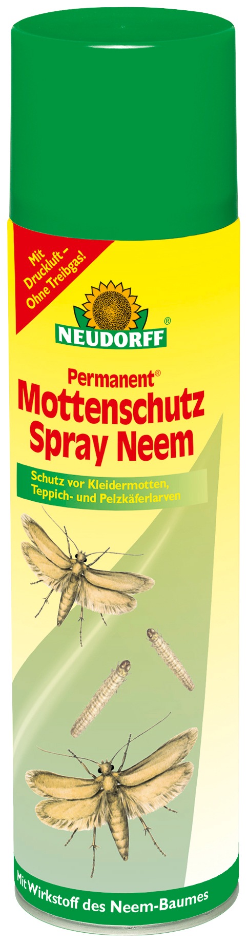 Neudorff Insektenspray Permanent Mottenschutz Spray Neem bunt Zubehör Pflanzen Garten Balkon
