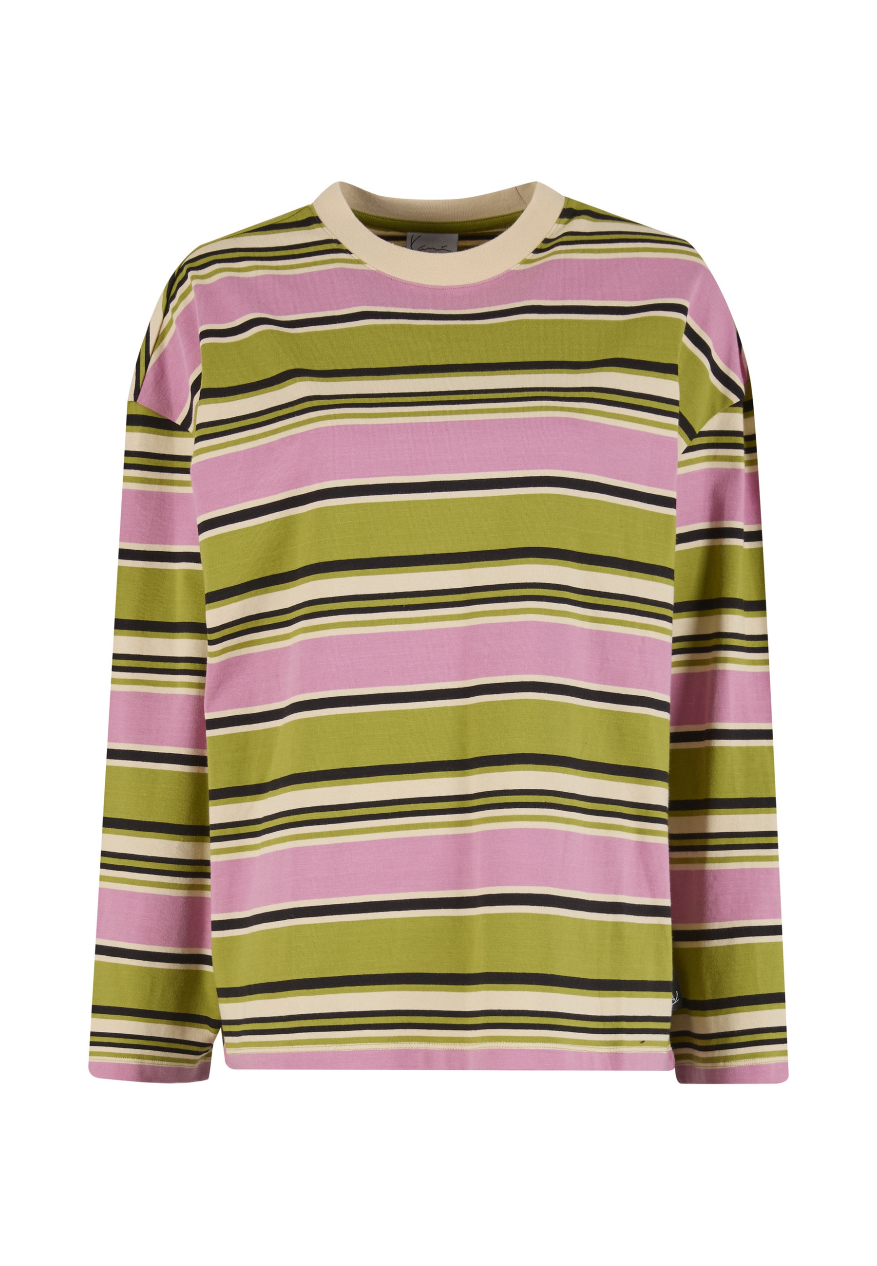 Karl Kani Langarmshirt "Karl Kani Woven Signature Stripe Oversized Longsleeve" 1