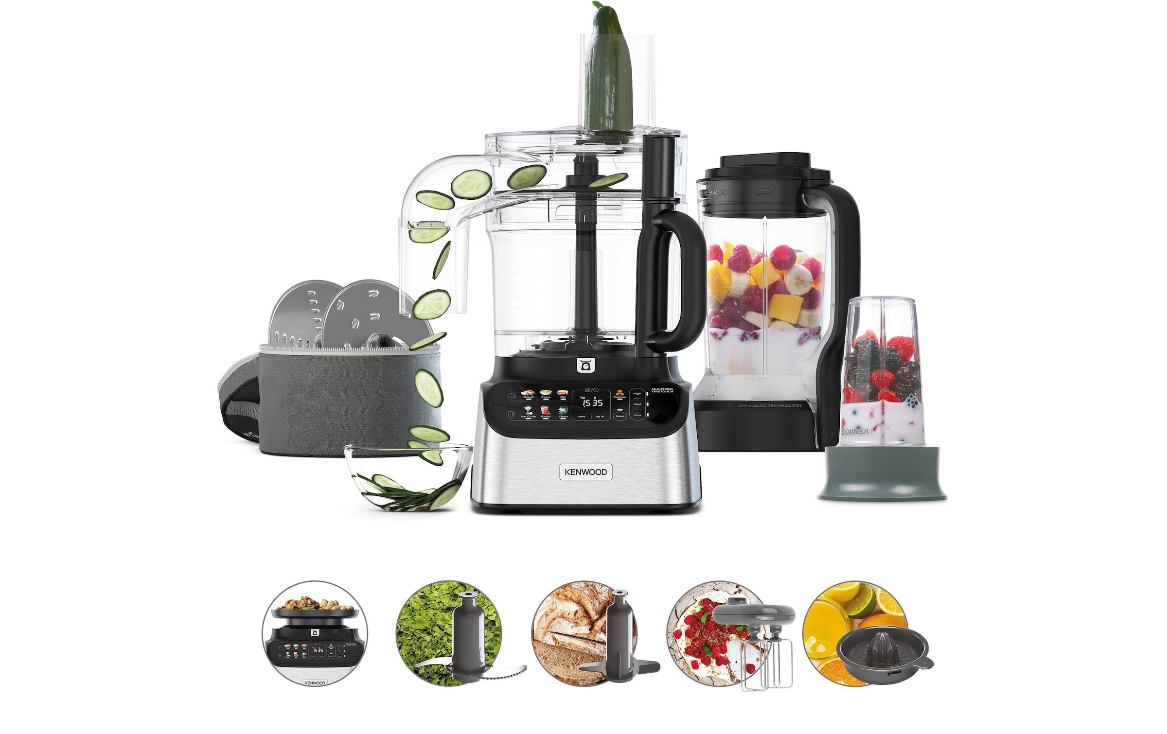 Kenwood Küchenmaschine »MultiPro One Touch FDM73.850SS«